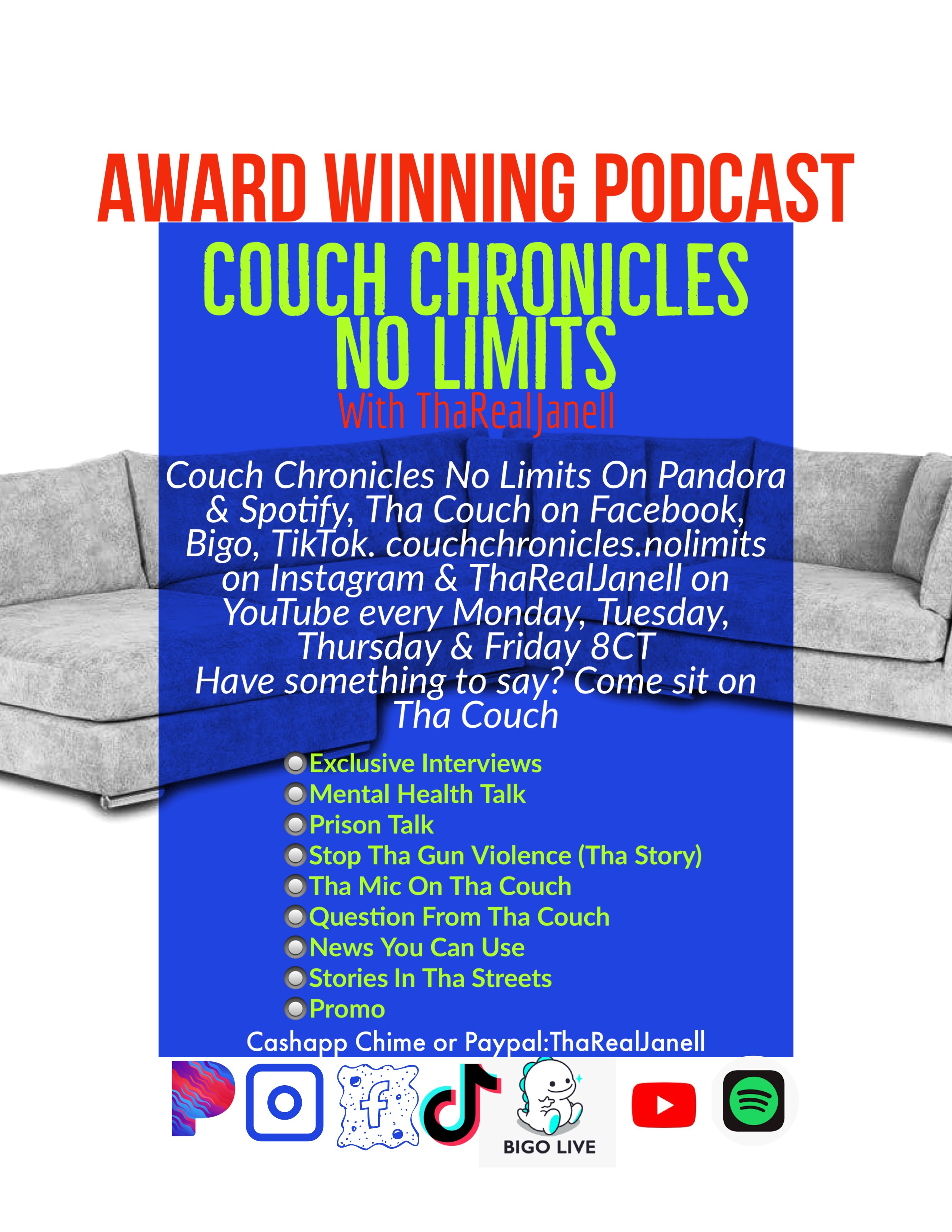 Early Mornings On Tha Couch  Couch Chronicles No Limits episode artwork