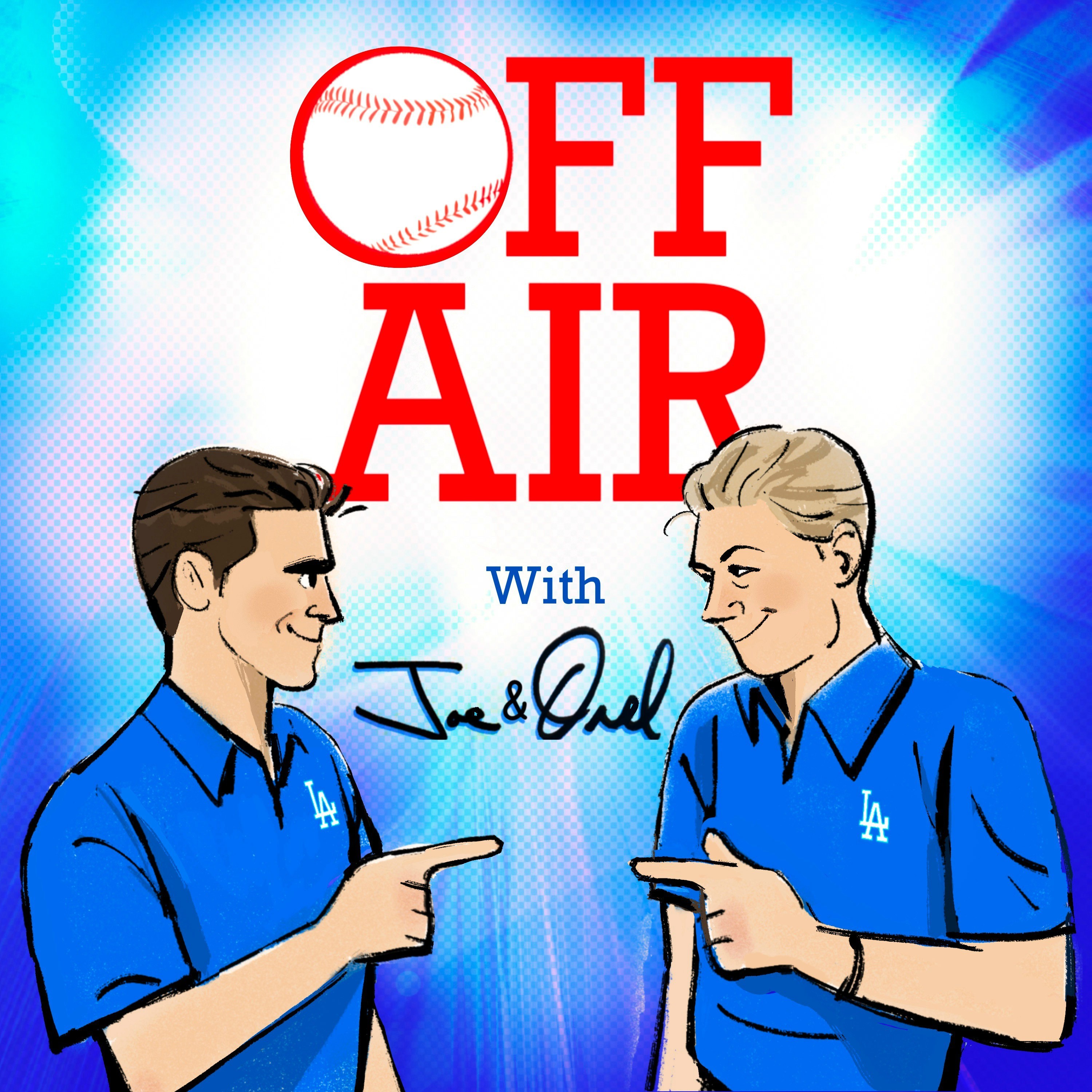 Dodgers broadcasters Orel Hershiser and Joe Davis became fast