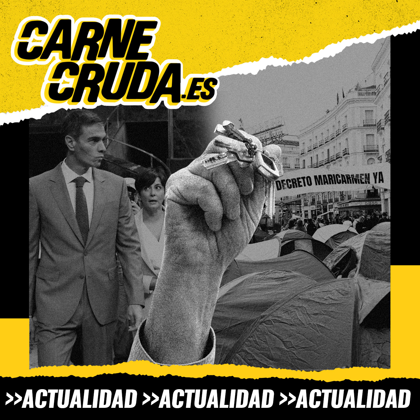 Carne Cruda en Sol: de la plaza a las urnas (CARNE CRUDA #1713) episode artwork
