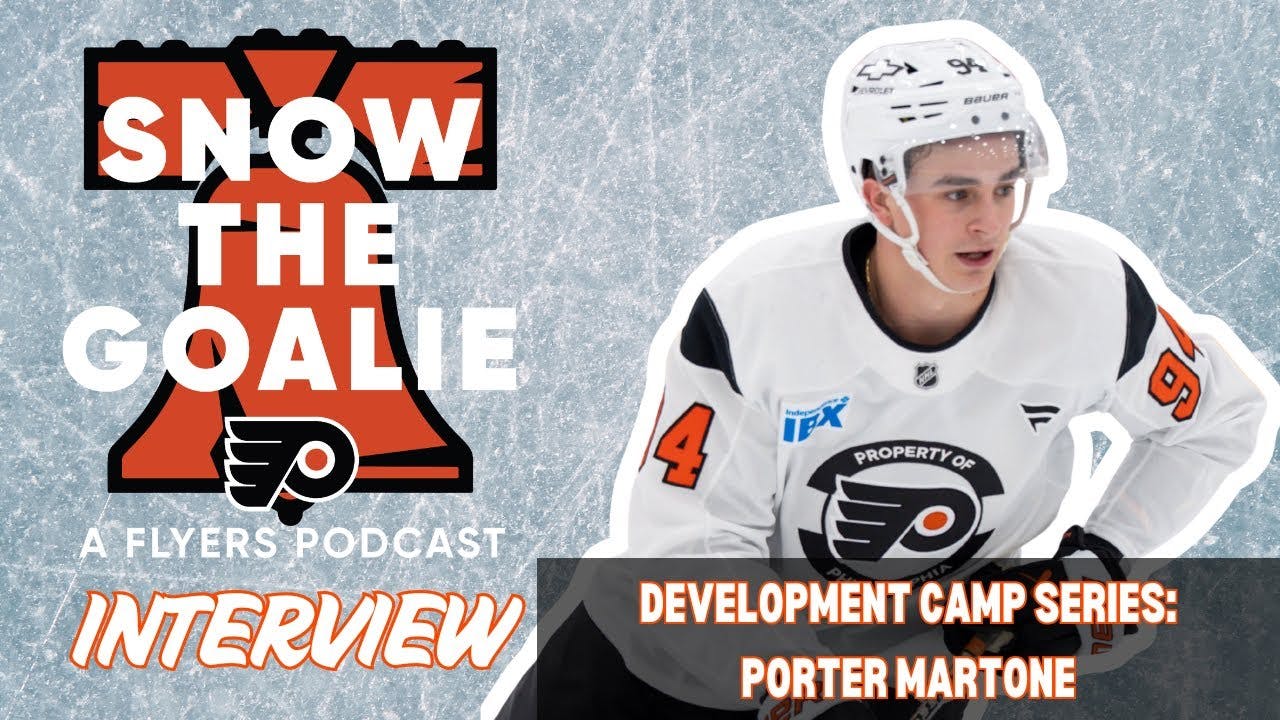 Flyers 2025 6th Overall Pick Porter Martone | 2025 Flyers Dev Camp Interviews