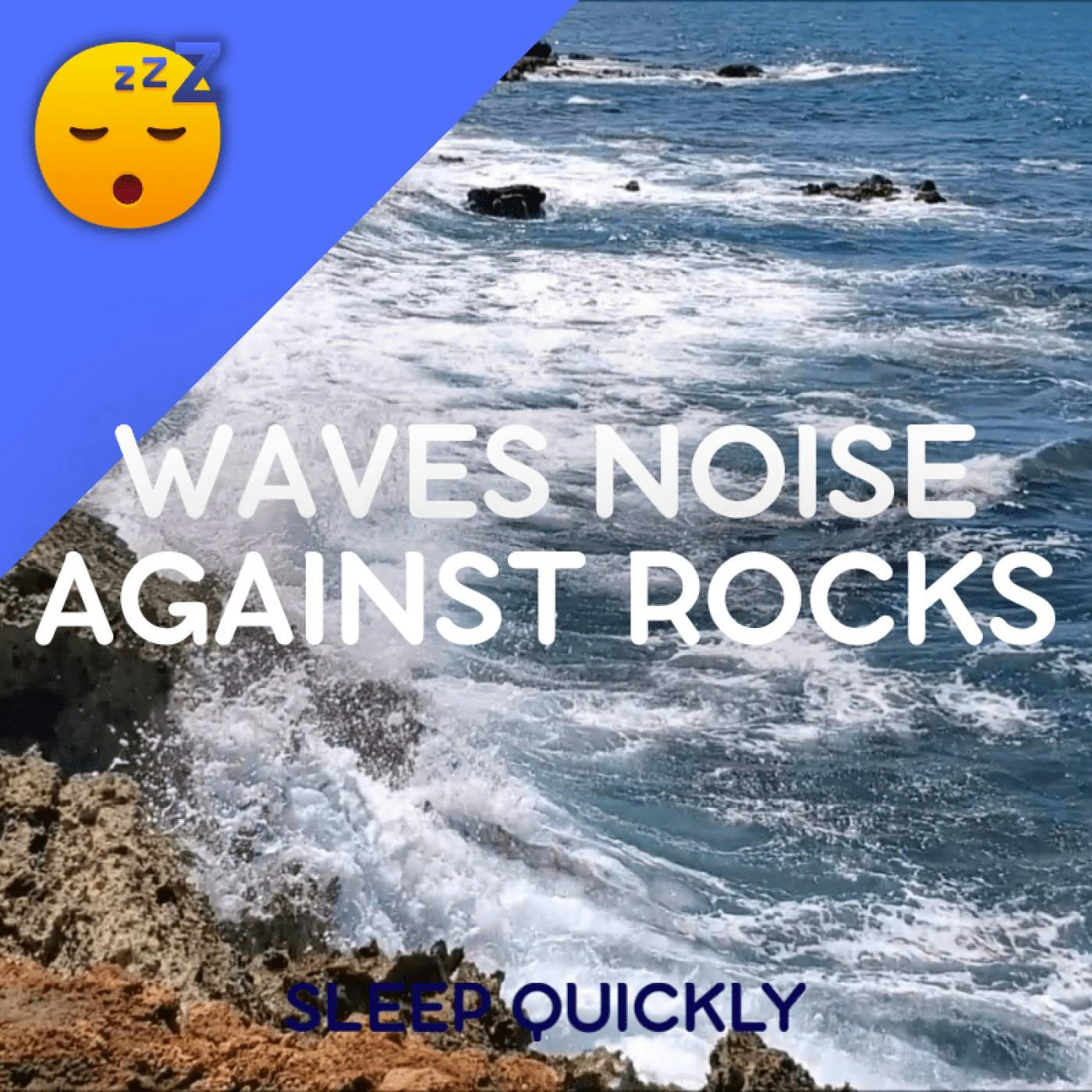 😴🌊 WAVES Noise Against Rocks to Fall ASLEEP episode artwork