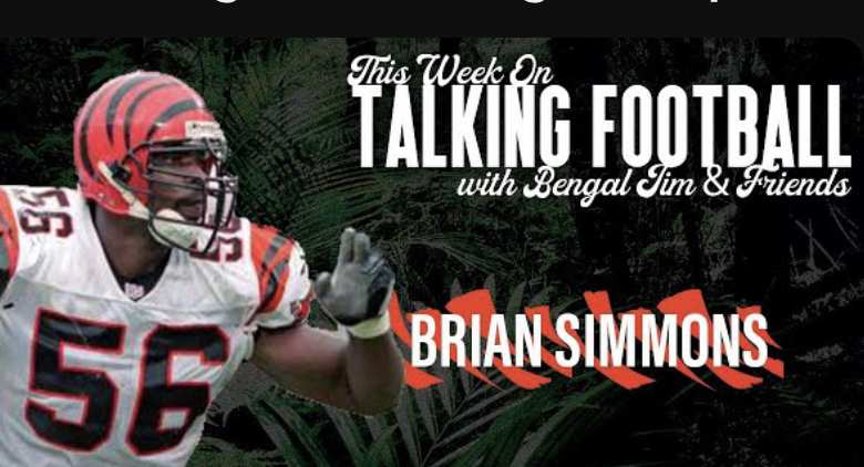 Talking Football with Bengal Jim and Friends: special Guest Brian Simmons episode artwork