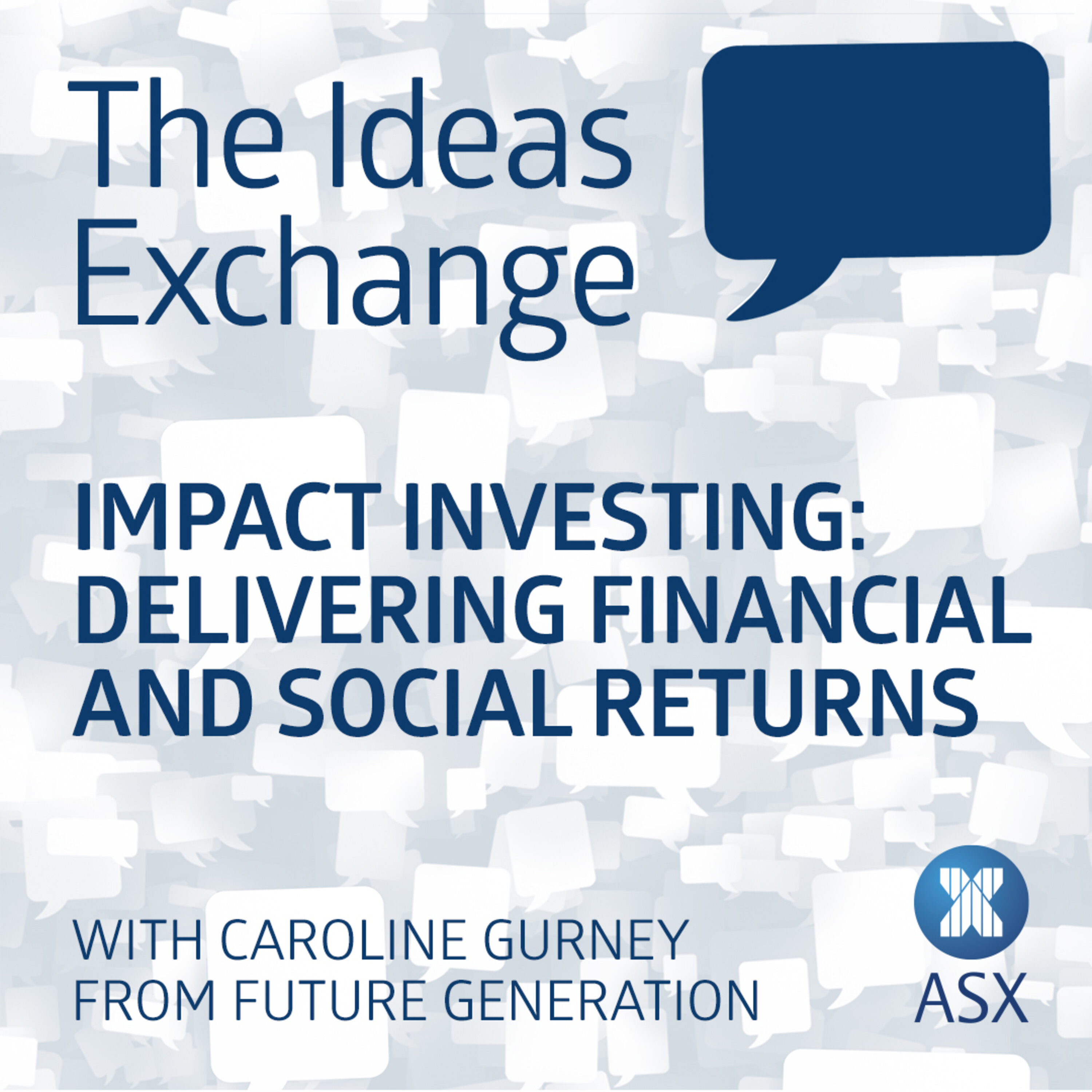 Impact investing - delivering financial and social returns episode artwork