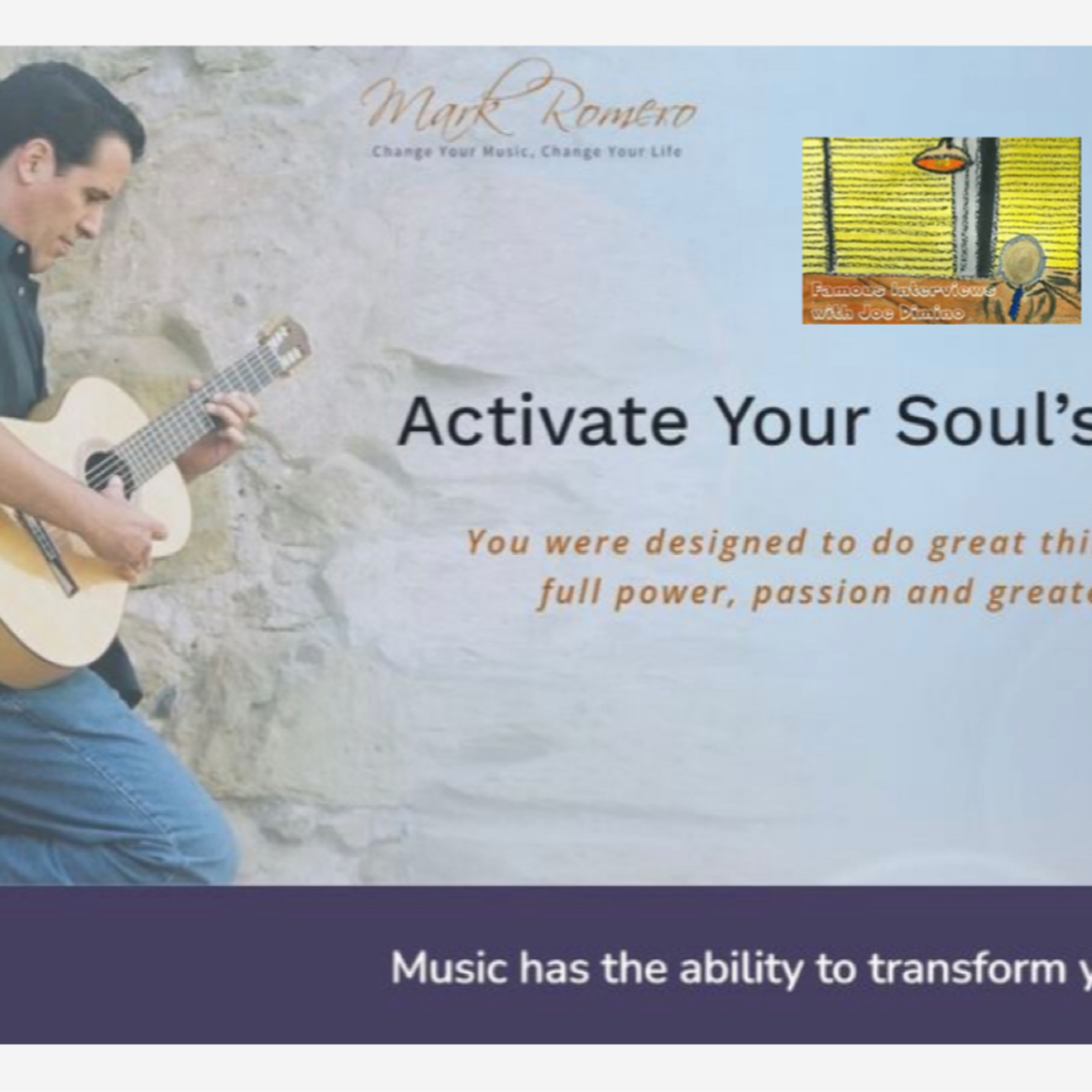 Southern California-based Consultant & Musician Mark Romero