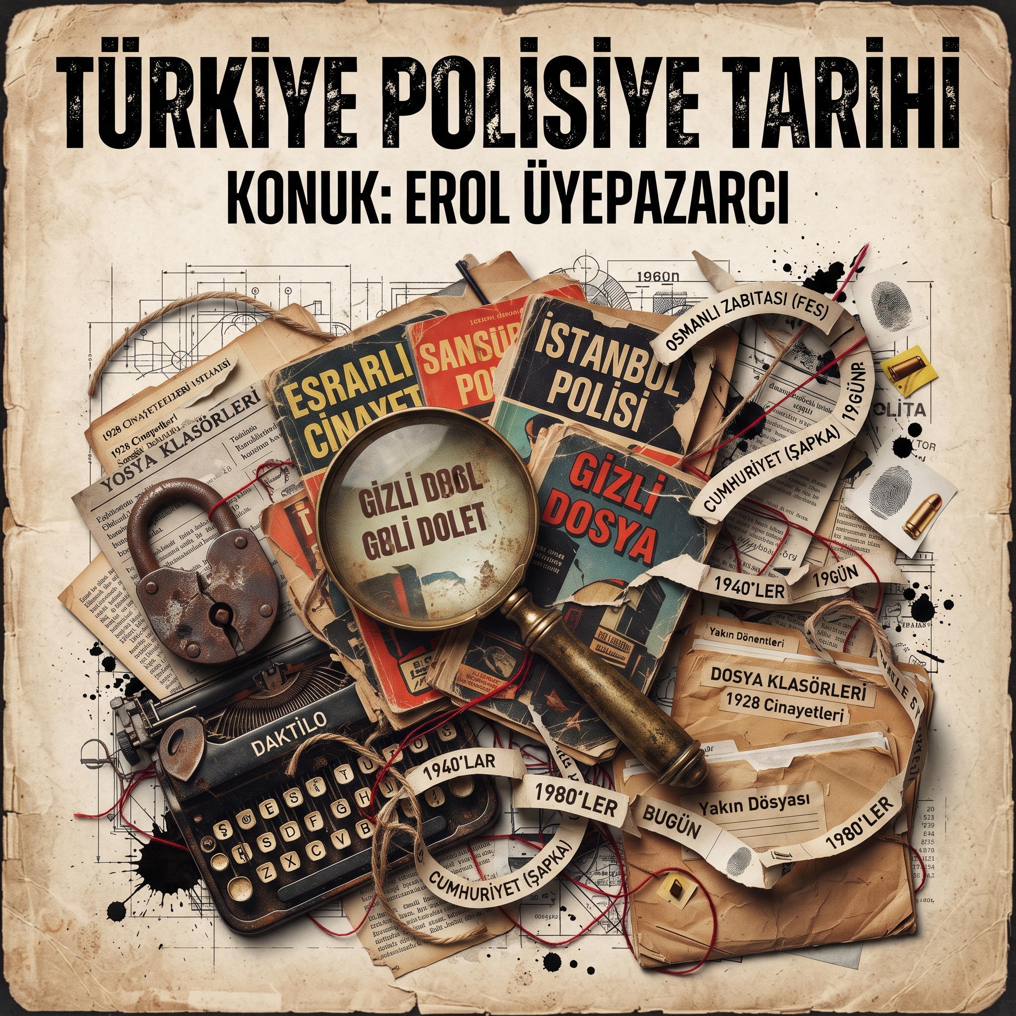 Türkiye Polisiye Tarihi - Konuk: Erol Üyepazarcı episode artwork
