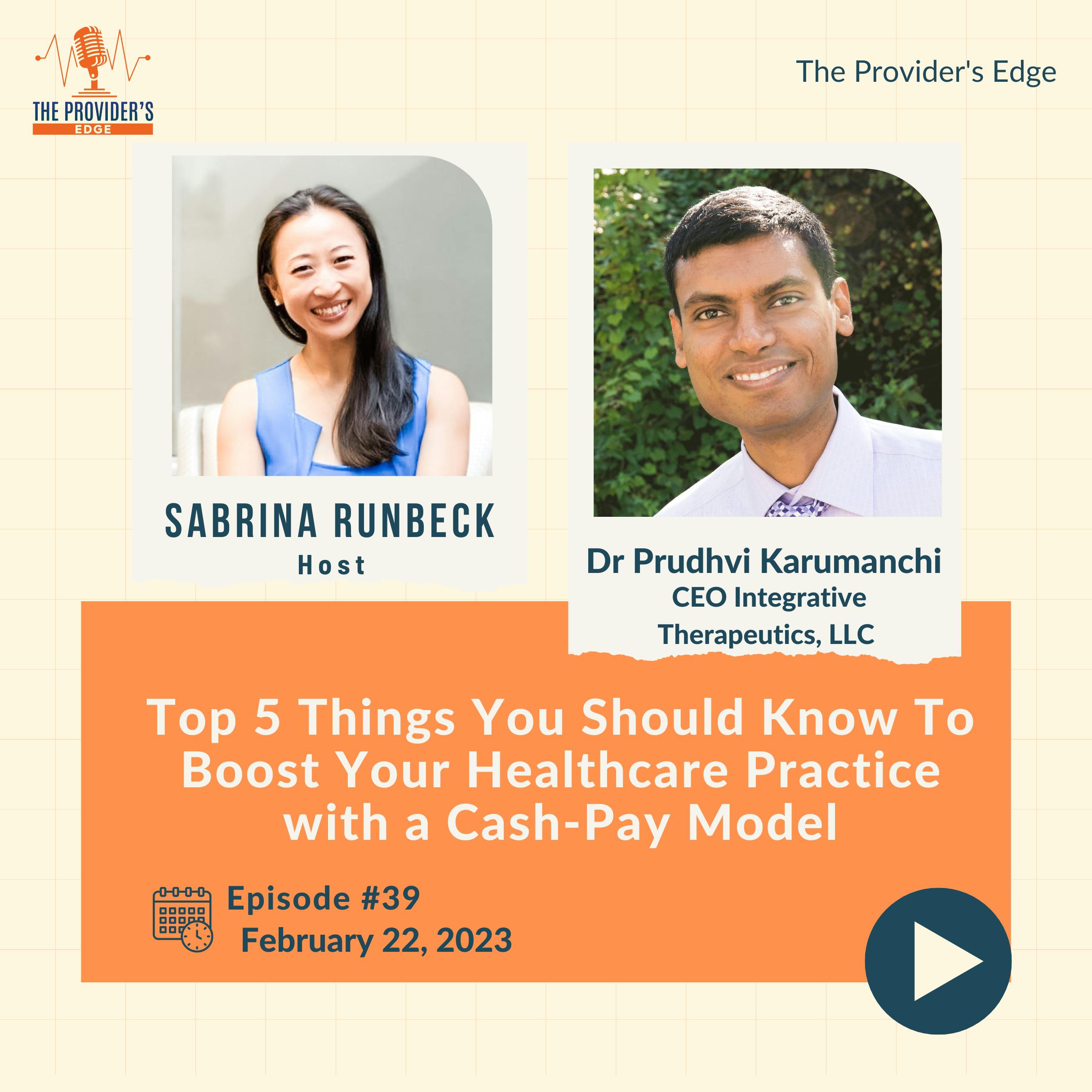 Top 5 Things You Should Know To Boost Your Healthcare Practice with a Cash-Pay Model