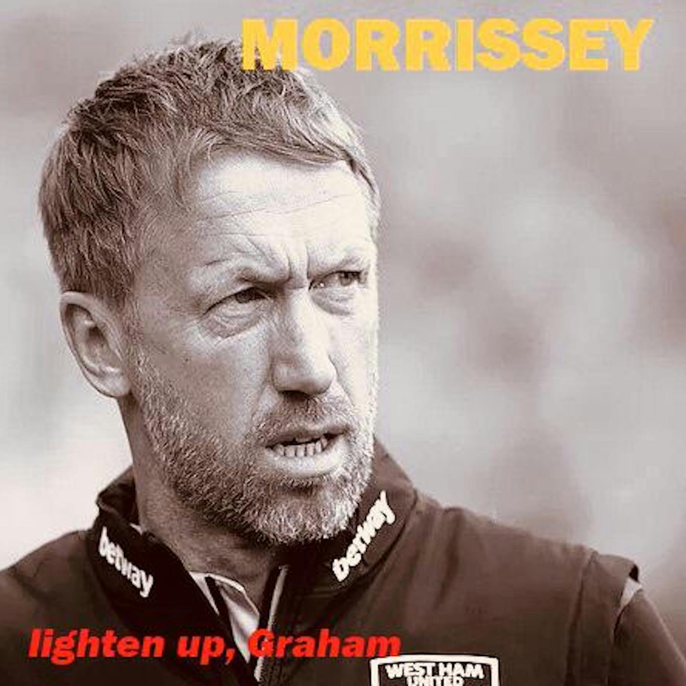 “Lighten up, Graham” says Morrissey “Lighten up, Graham” says Morrissey