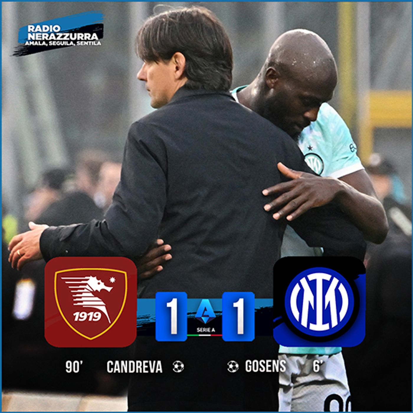 Post Partita - Salernitana - Inter 1-1 - 07/04/2023 episode artwork
