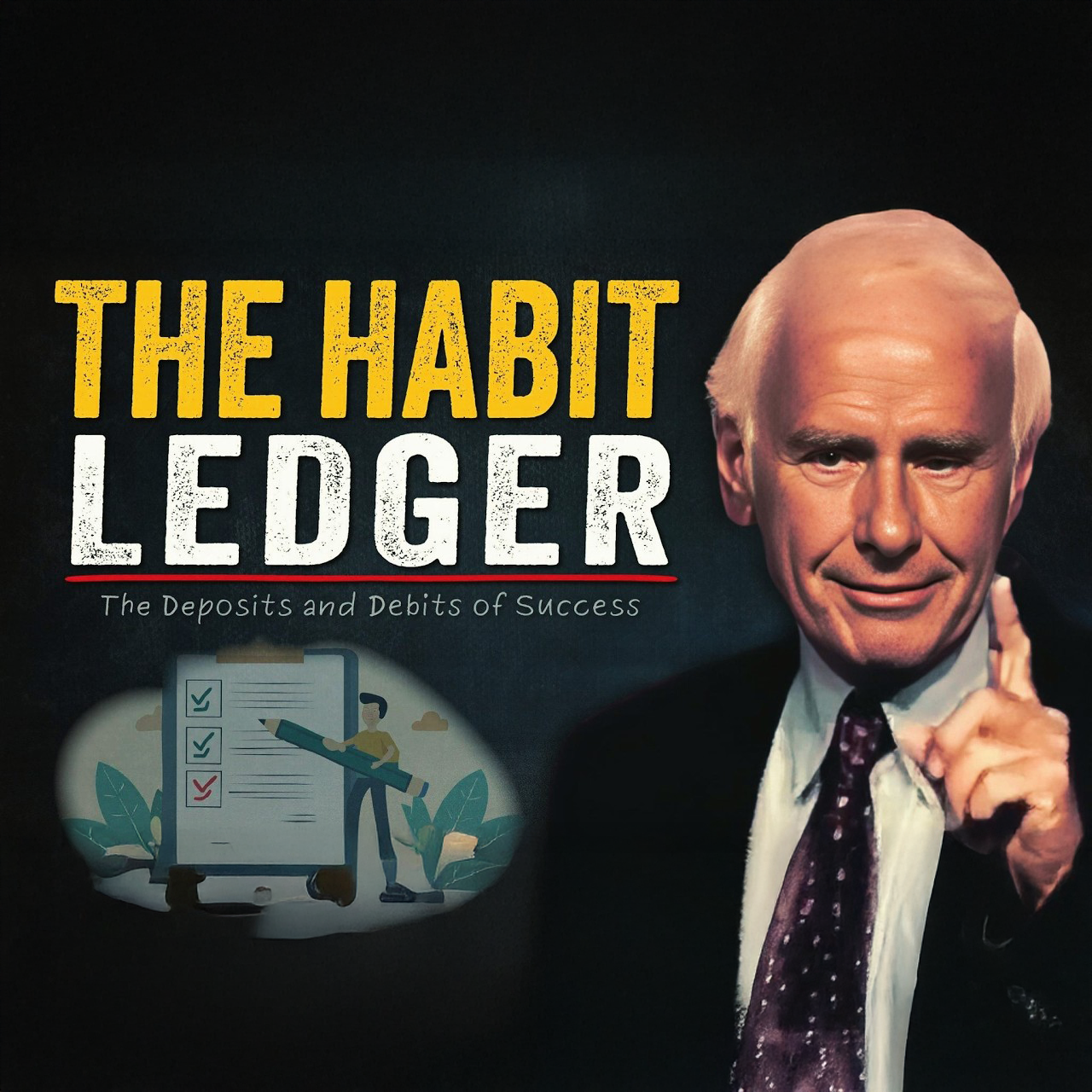 The Habit Ledger: The Deposits and Debits of Success | Jim Rohn Motivation