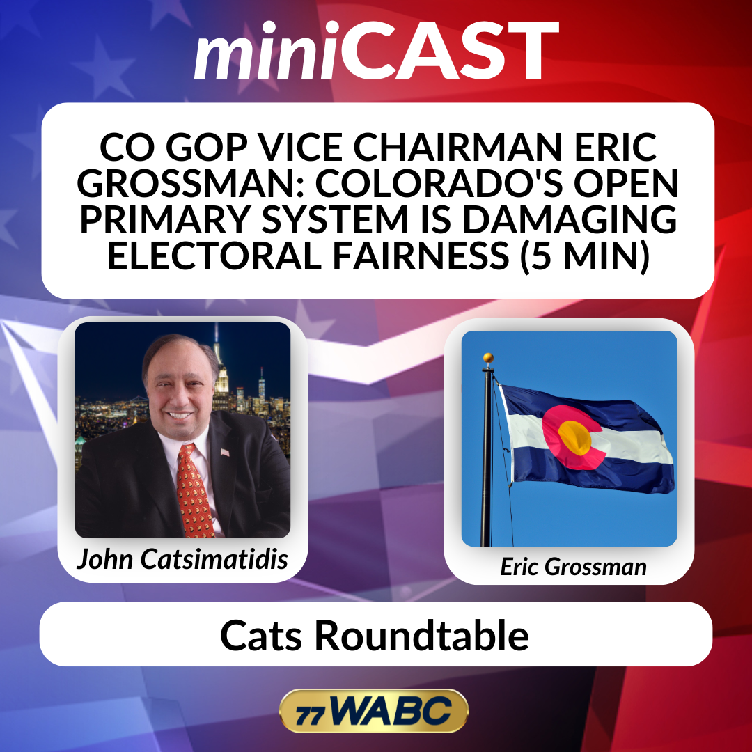 CO GOP Vice Chairman Eric Grossman: Colorado's Open Primary System Is Damaging Electoral Fairness (5 min) episode artwork