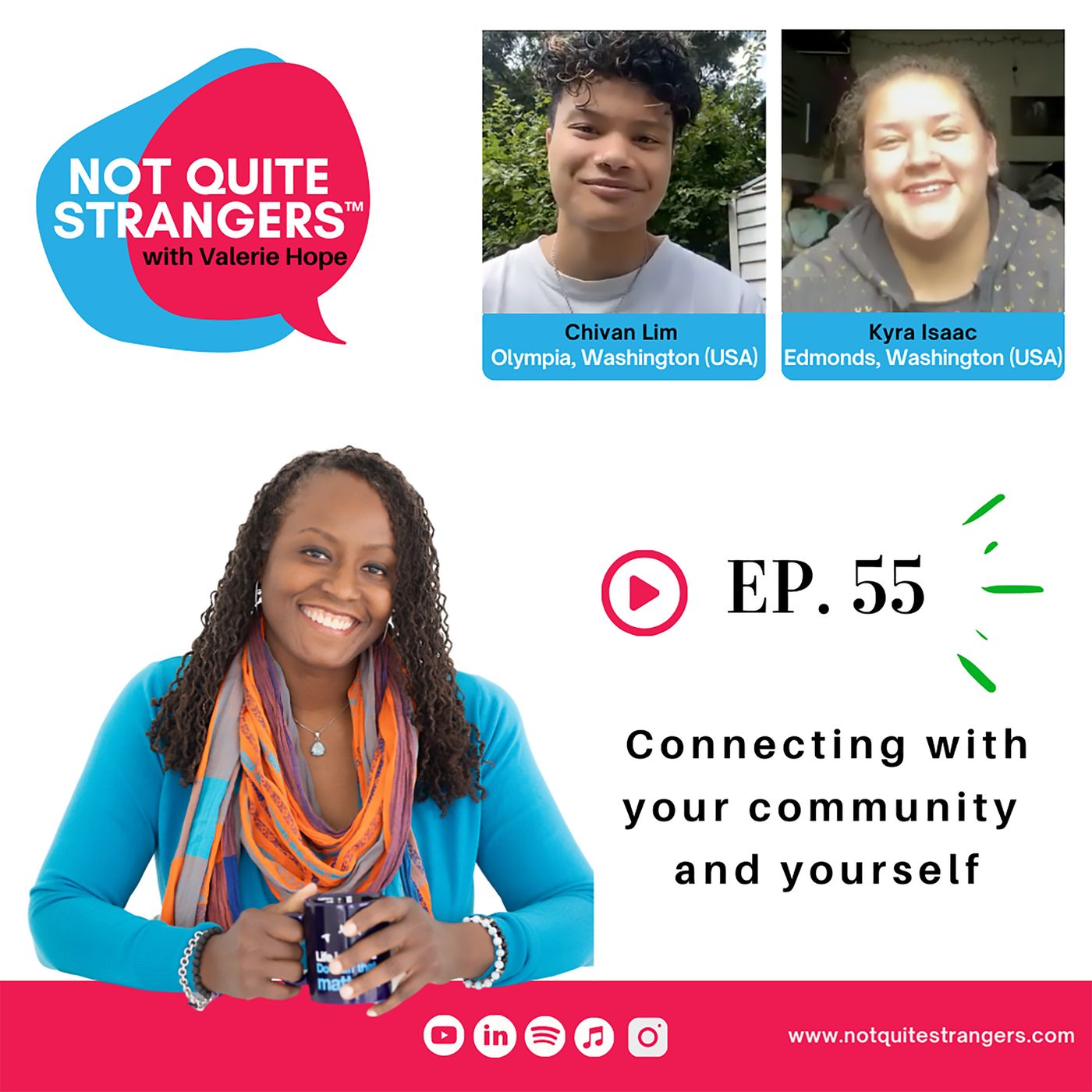 Connecting With Your Community  | Ep. 55 NQS | Valerie Hope episode artwork
