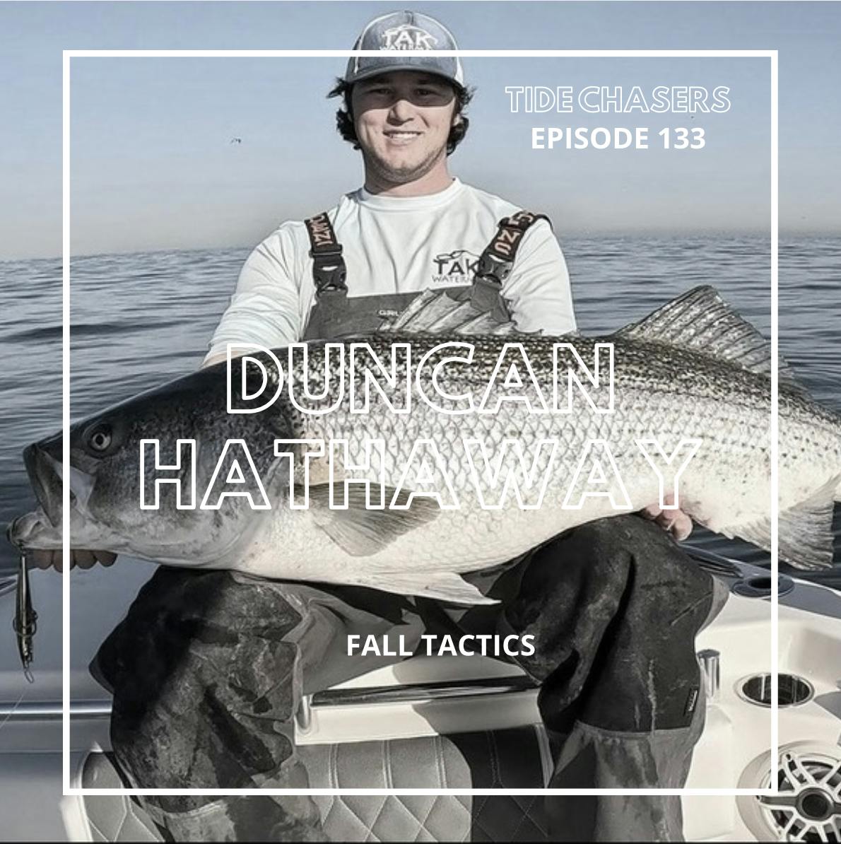 Episode 133 : NJ Fall Bass run from boat and Shore with Duncan Hathaway IG@jersey_doughnut