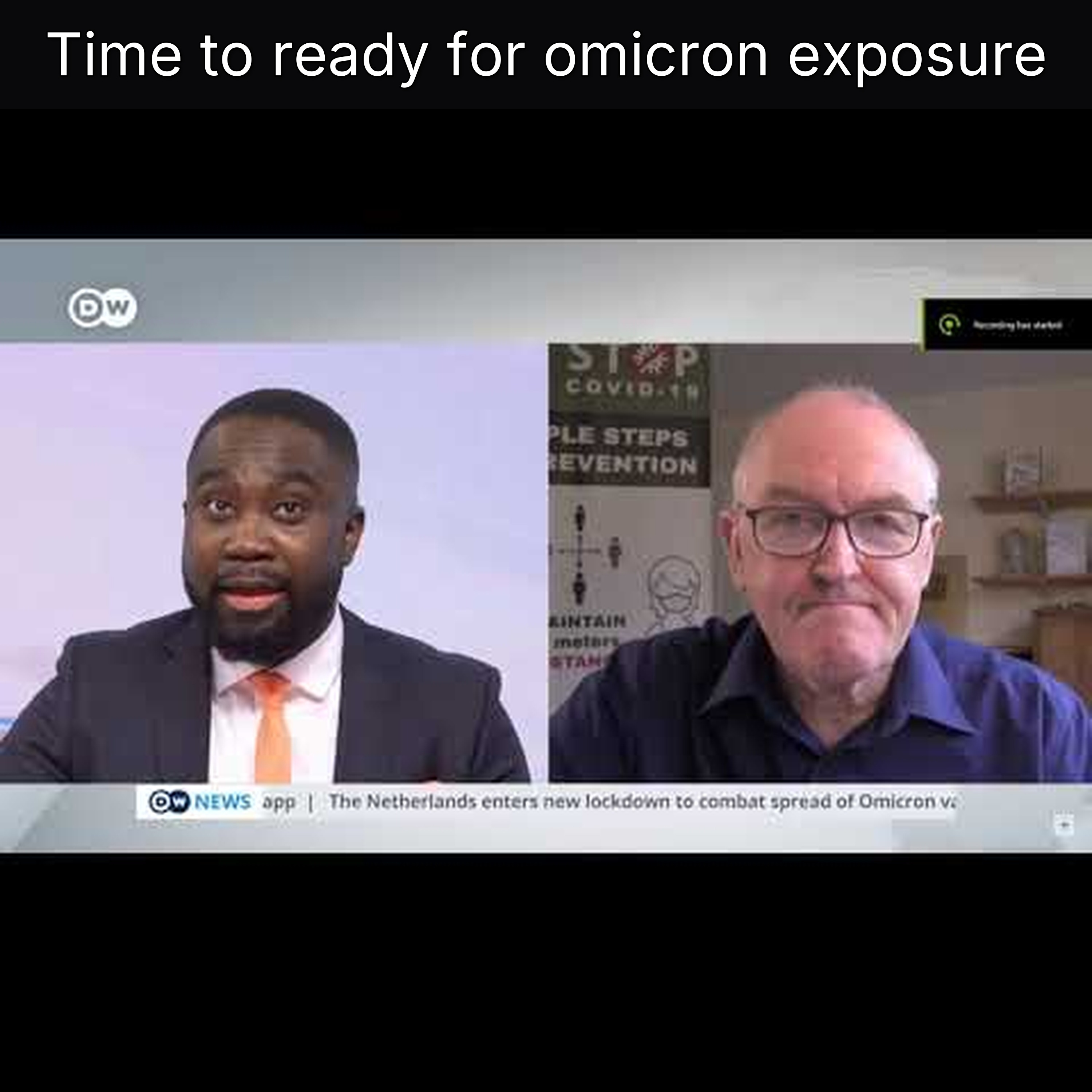 Time to ready for omicron exposure