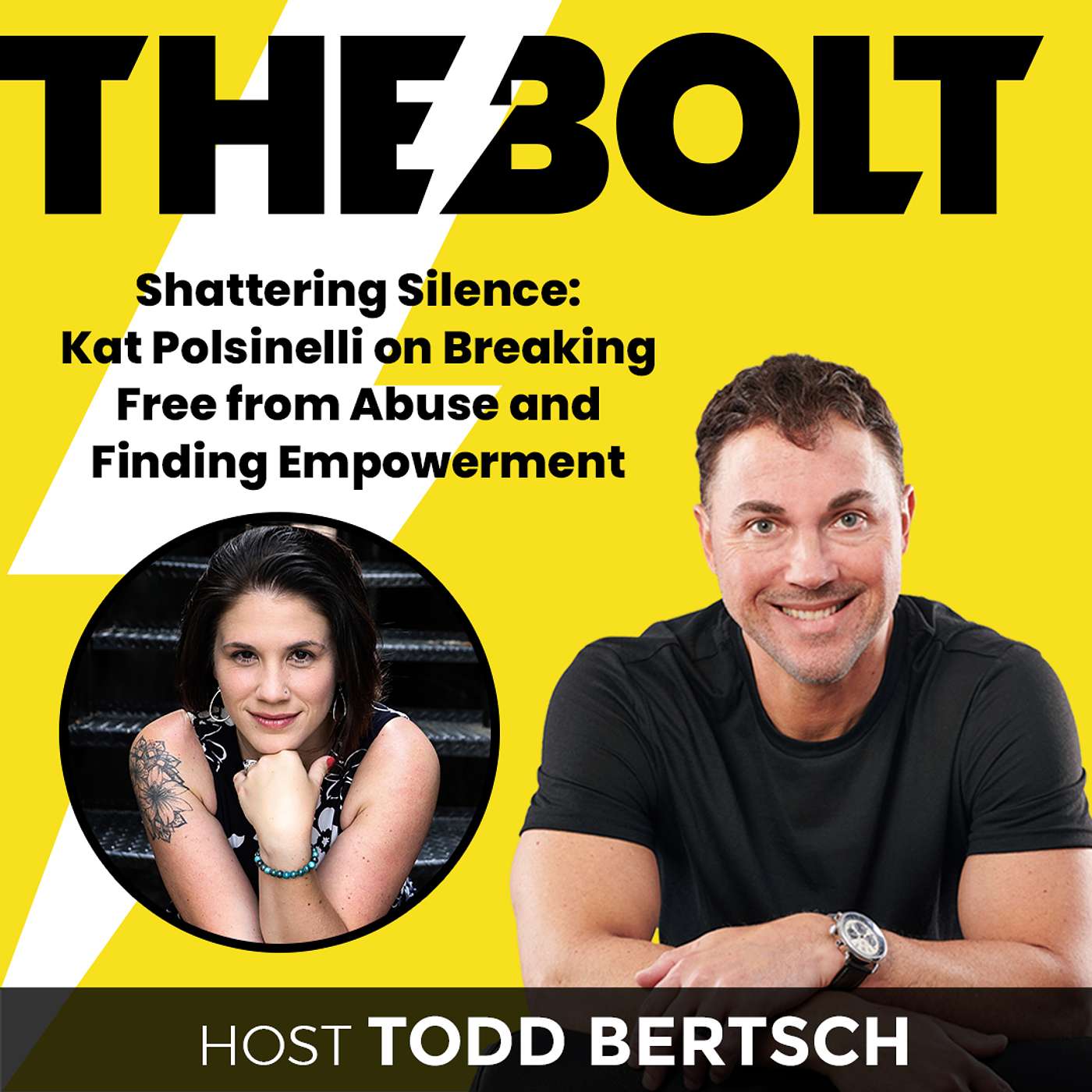 Shattering Silence: Kat Polsinelli on Breaking Free from Abuse and Finding Empowerment episode artwork