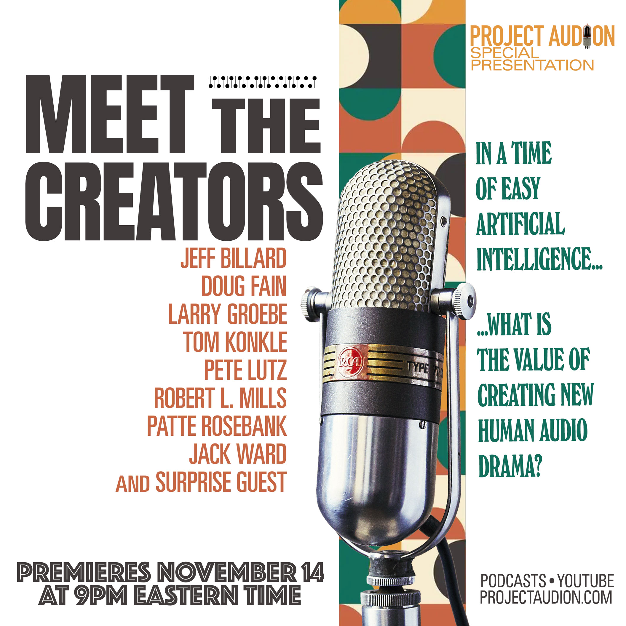 Project Audion Episode 76: Meet The Creators(111525)