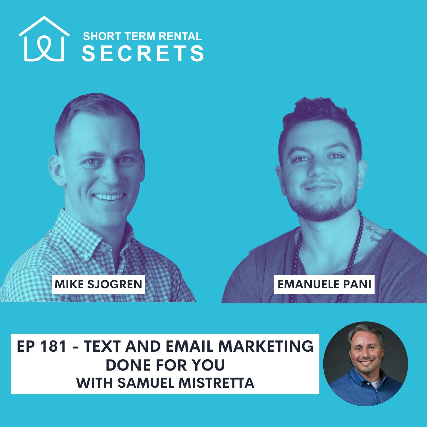 Ep 181 - Text and Email Marketing Done For You with Samuel Mistretta