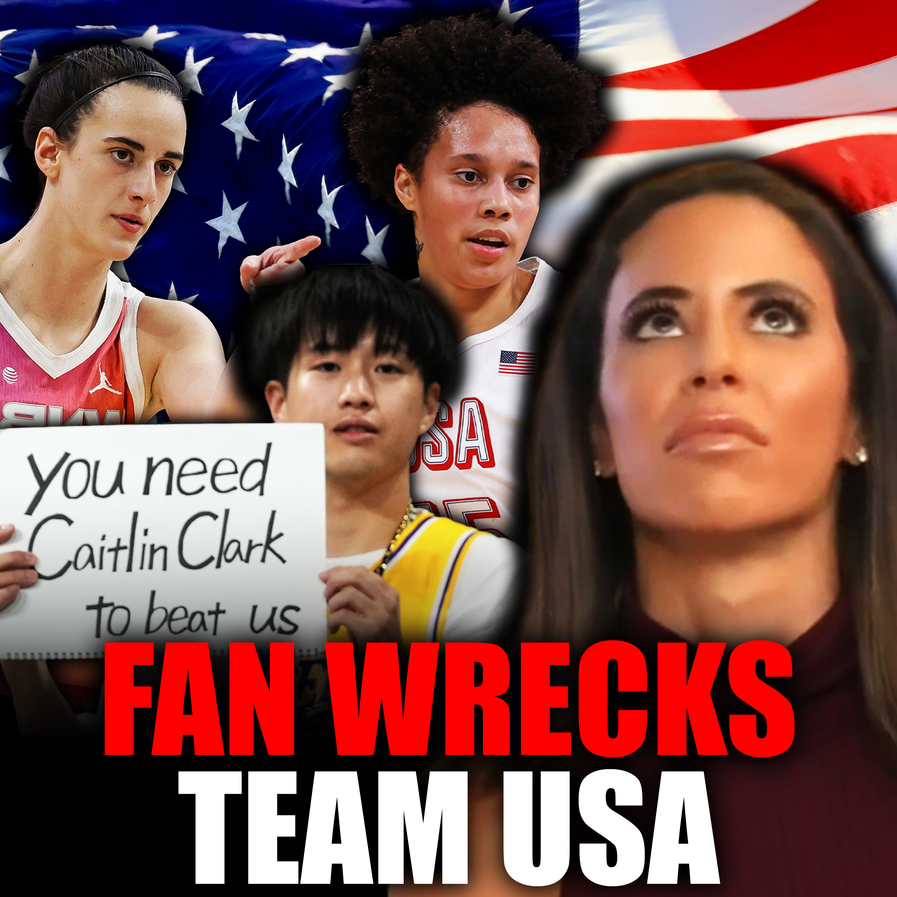 Caitlin Clark Fan TROLLS Team USA + Dan Dakich |