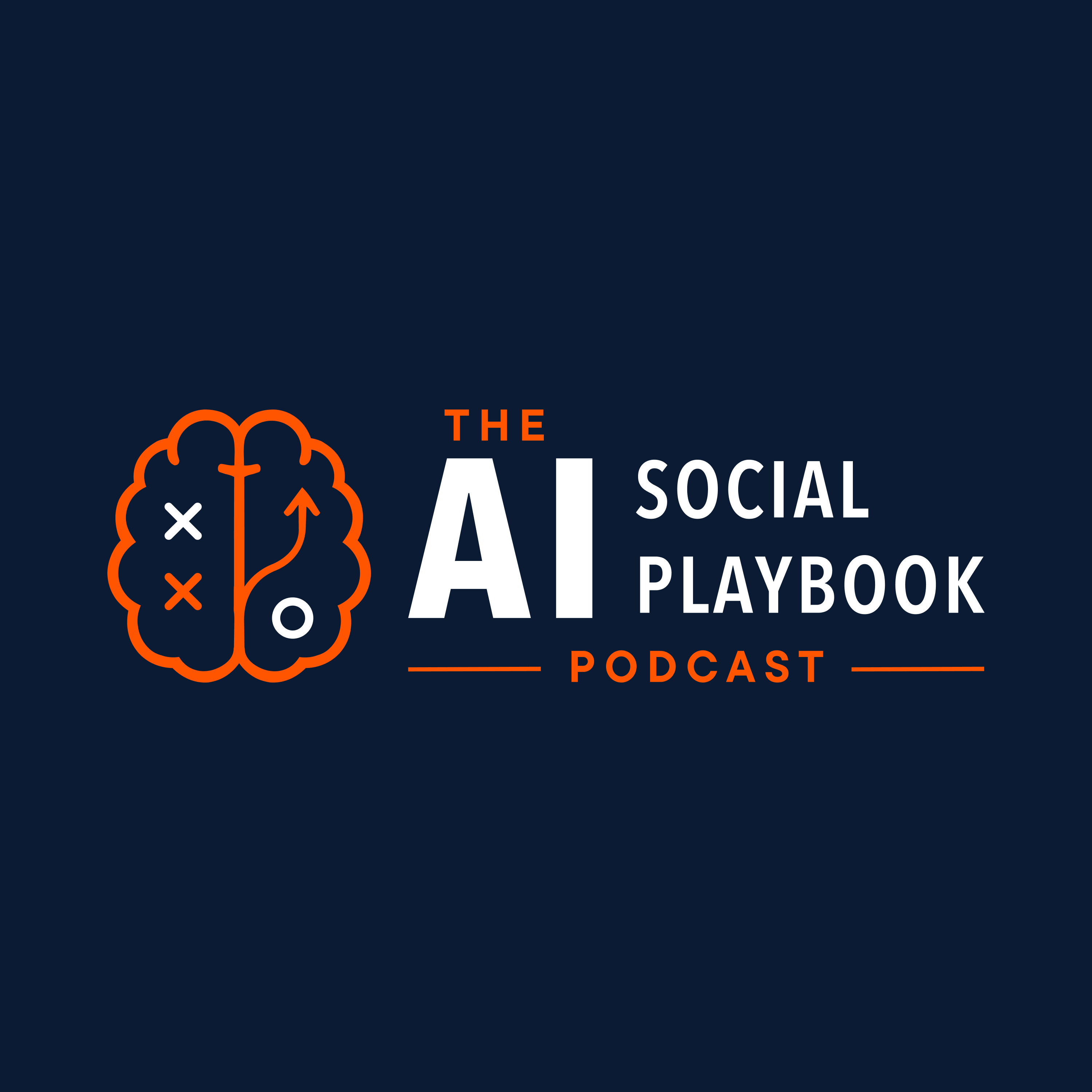 The AI Social Playbook cover art