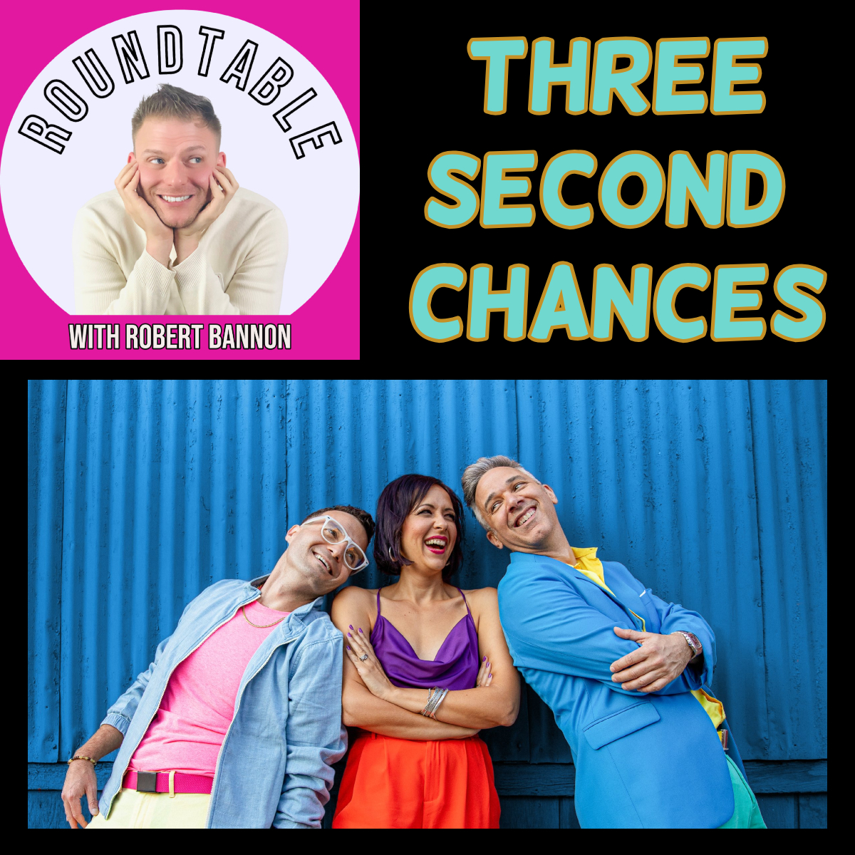"Three Second Chances" Join Us! Wait Til You Hear Their New EP! FUN!