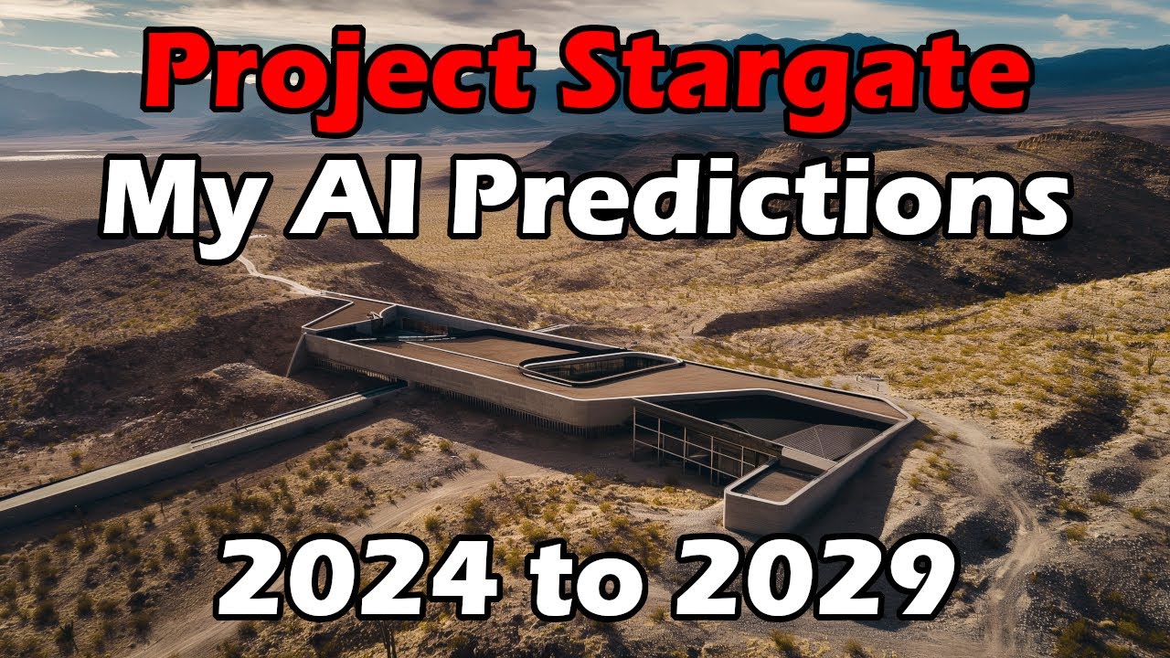 My predictions for the next 5 years of AI - NVIDIA, OpenAI, ASI, Project Stargate - 2024 to 2029 | Artificial Intelligence Masterclass