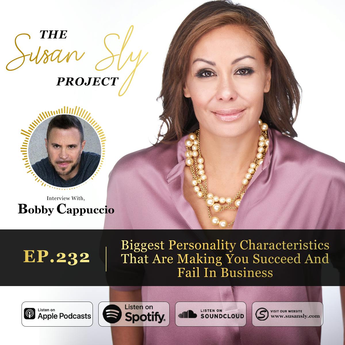 232.  Stop Self Sabotage and Have Breakthroughs - Interview With Robert  Cappuccio