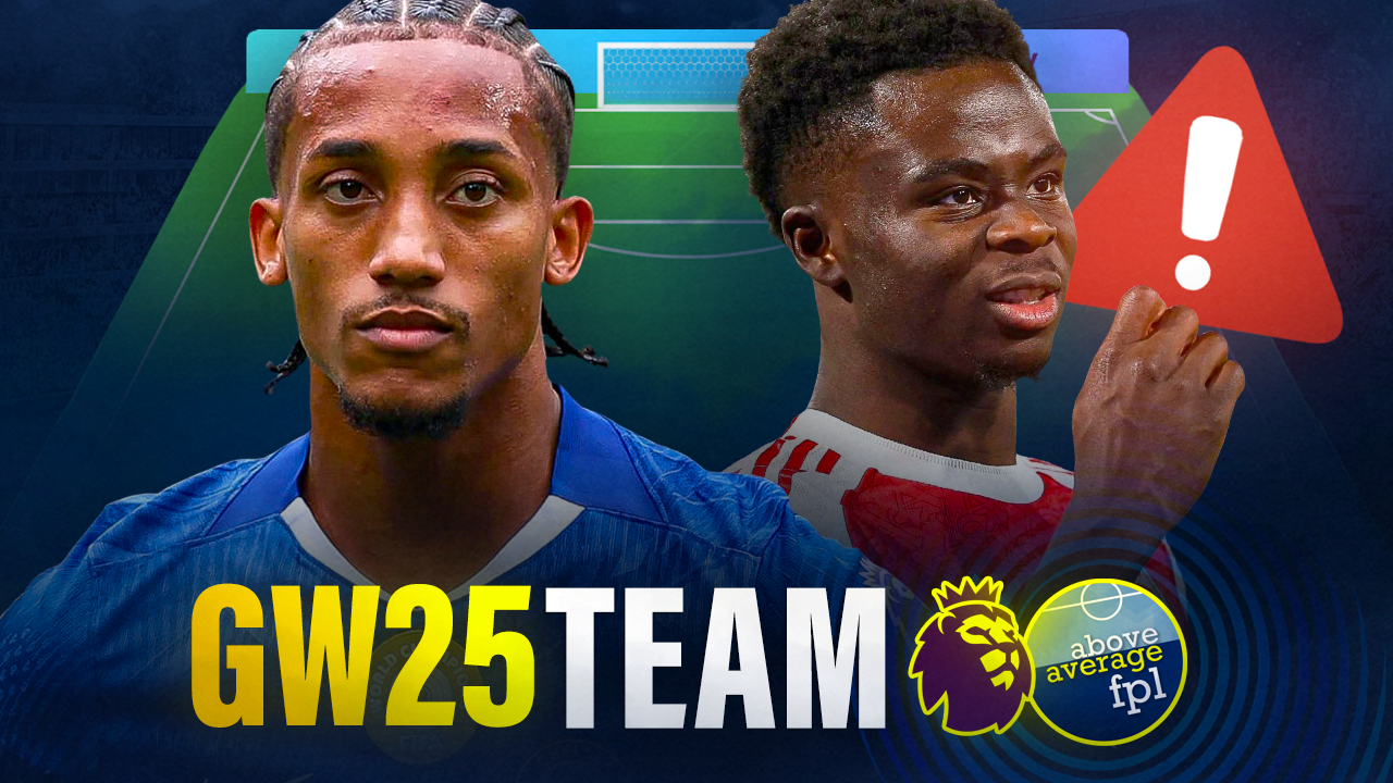 Saka In The Bin | GW25 Team Selection