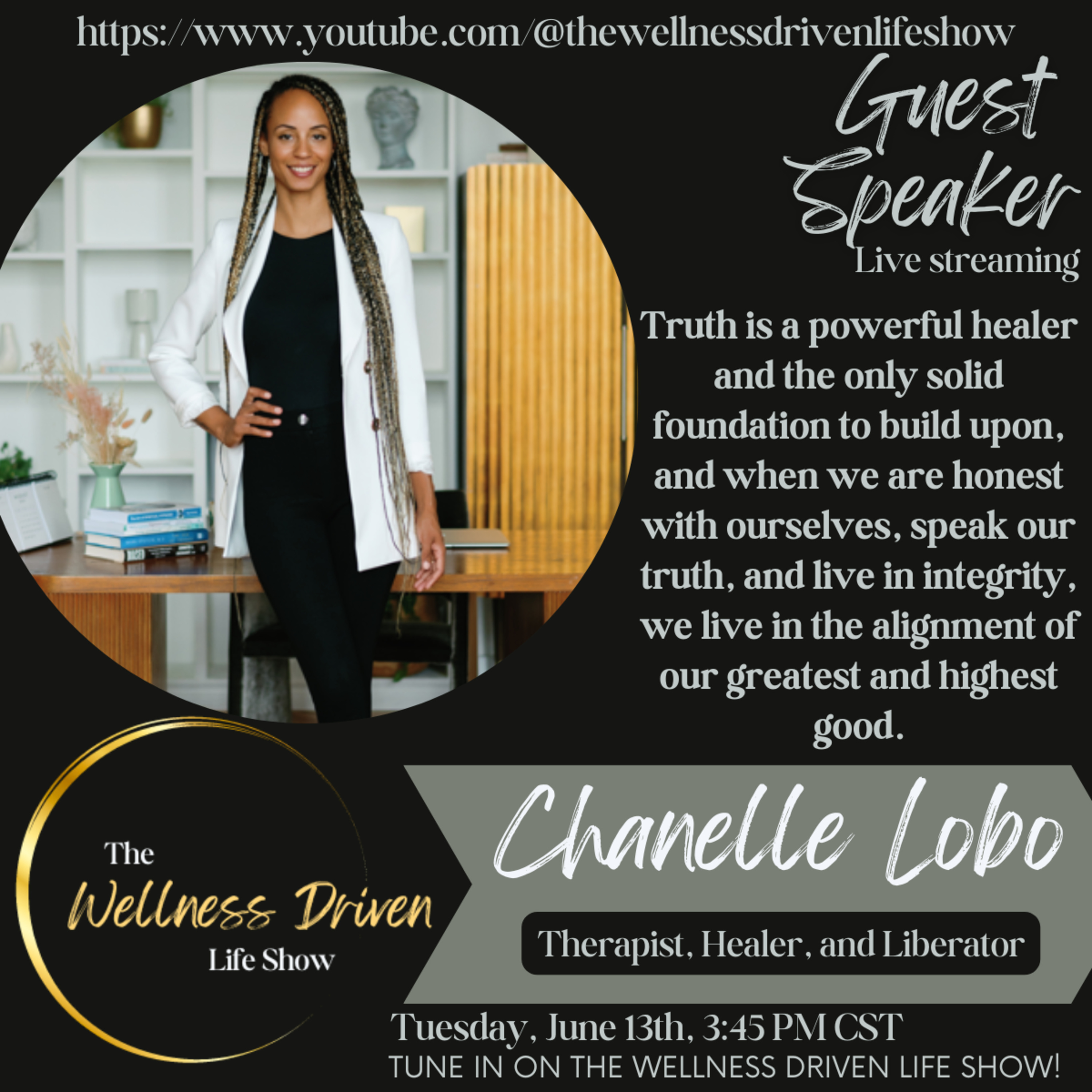 💪🏽💕 Transforming Trauma into Triumph: An Inspiring Journey of Healing with Chanelle Lobo episode artwork
