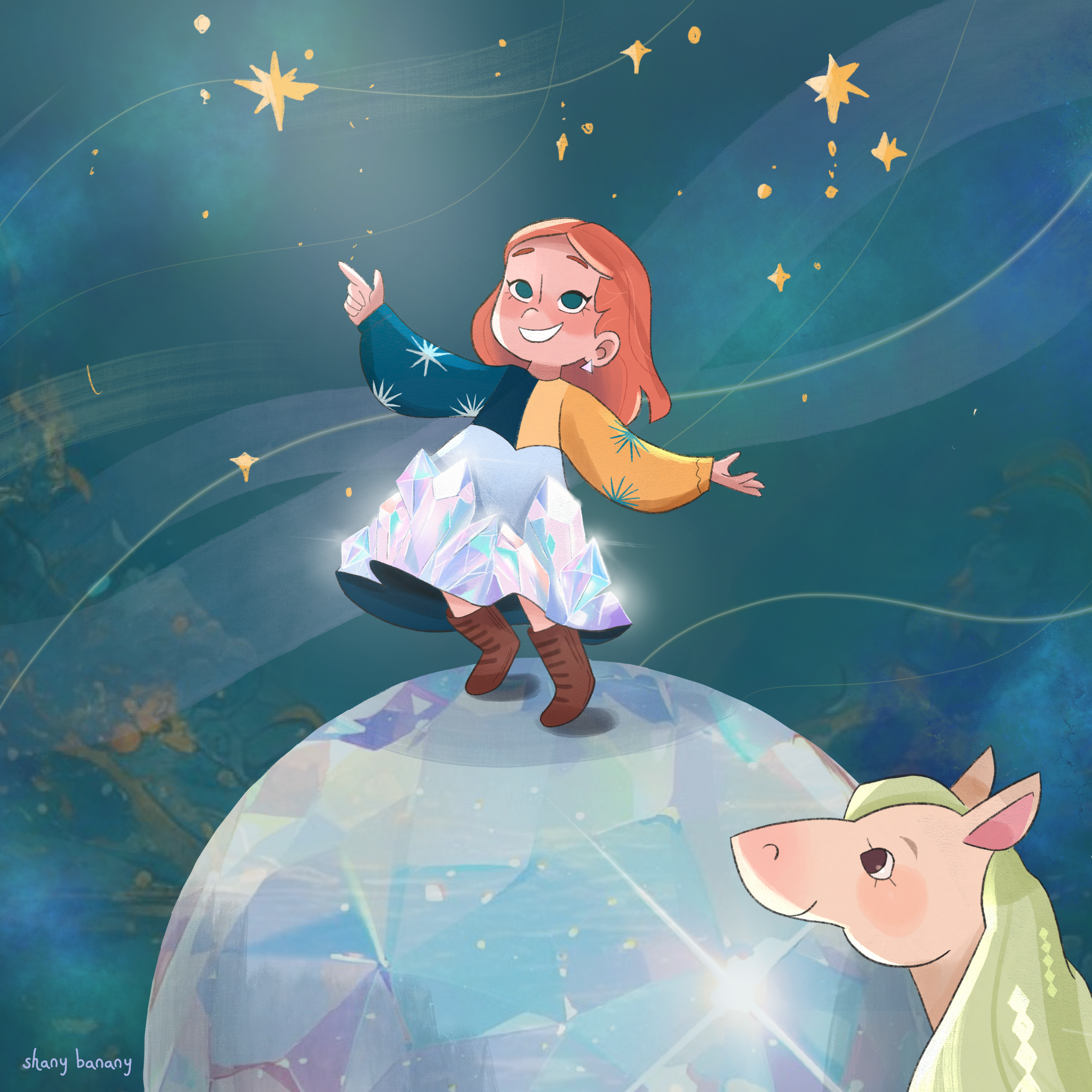 Maryella and the Glass Hill