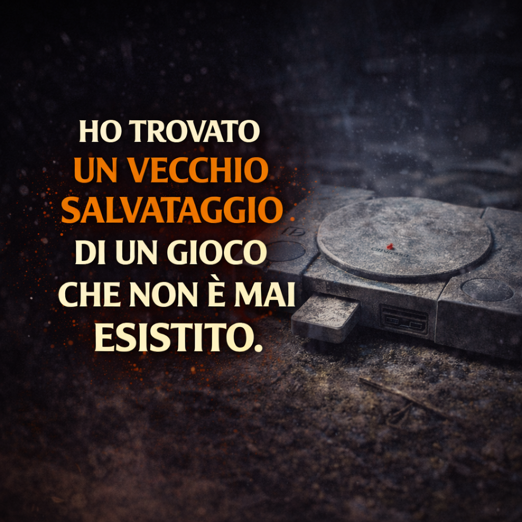 Ho trovato un vecchio salvataggio di un gioco che non è mai esistito - Racconti Horror episode artwork