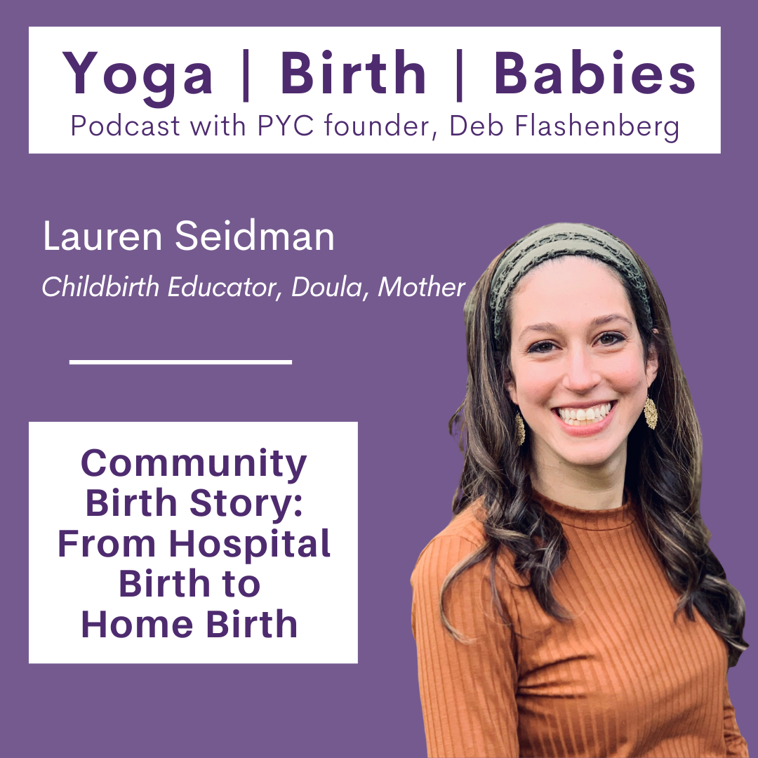 Community Birth Story: From Hospital Birth to Home Birth with Lauren Seidman episode artwork
