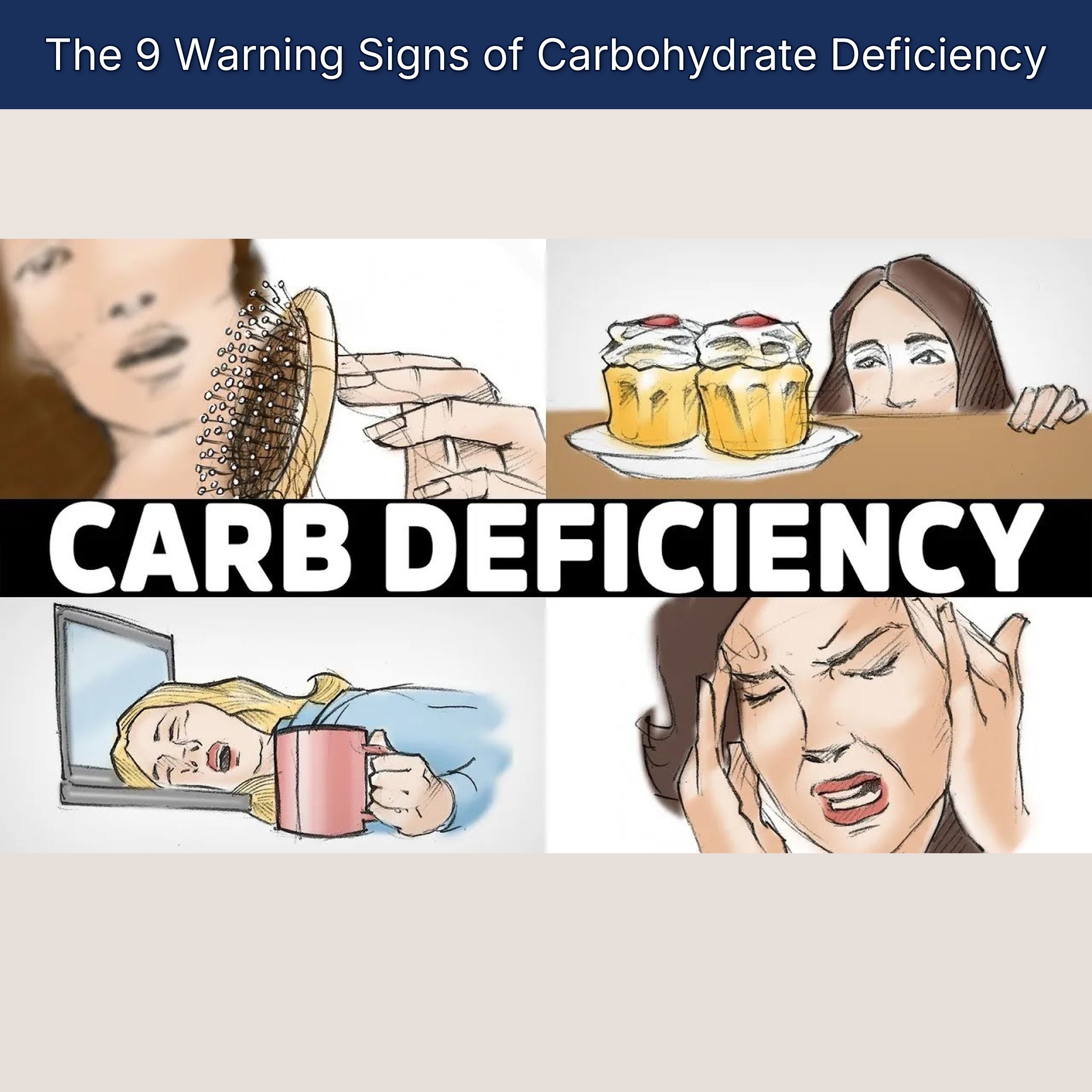 The 9 Warning Signs of Carbohydrate Deficiency episode artwork