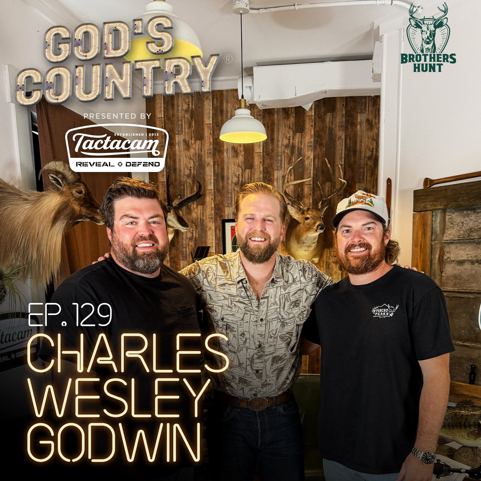 Charles Wesley Godwin on Fatherhood, Hunting & the Story Behind Christian Name