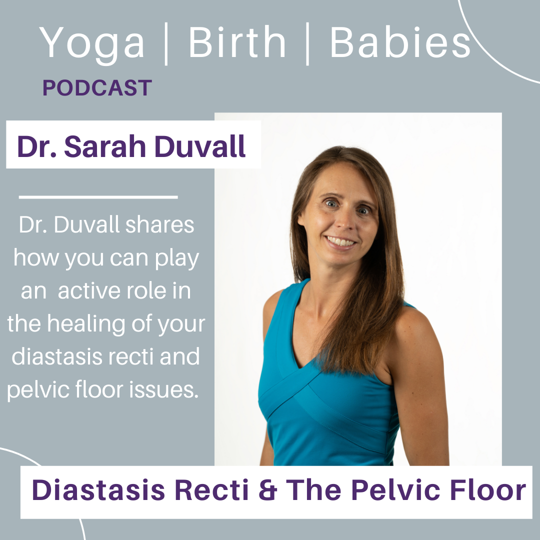 Diastasis Recti and the Pelvic Floor with Dr. Sarah Duvall episode artwork