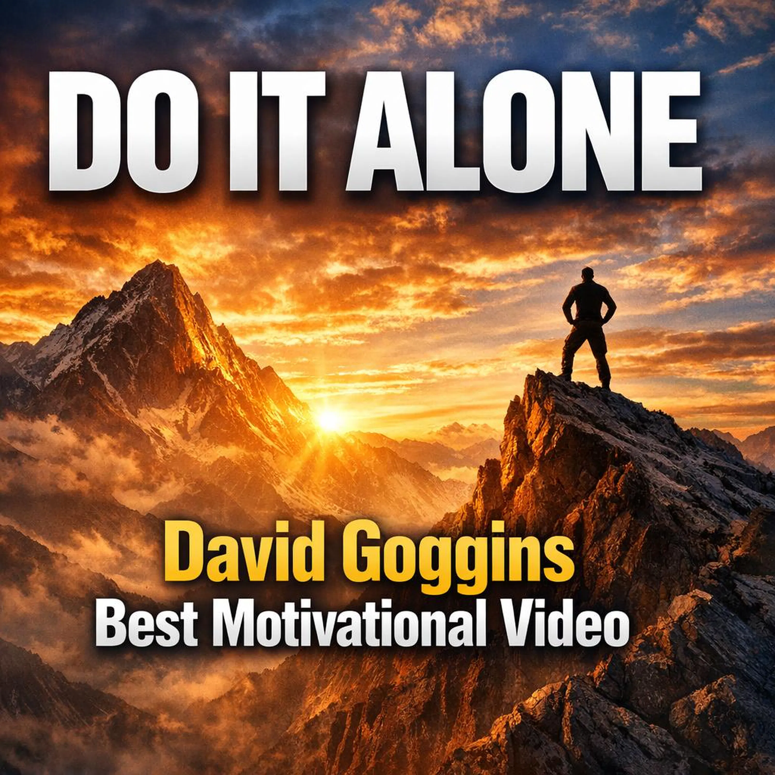 DO IT ALONE: Discover David Goggins' Best Motivational Speech
