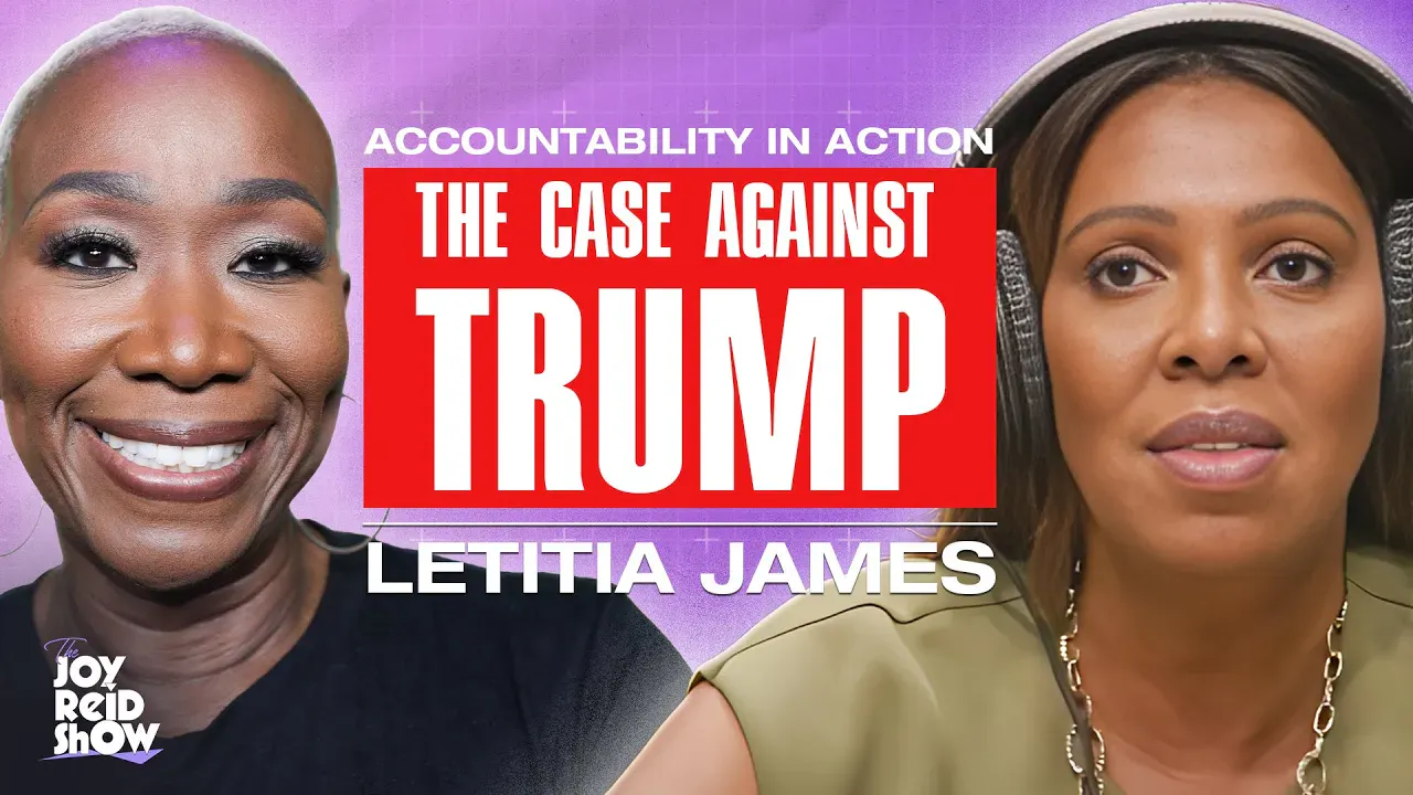 Holding Trump Accountable: Letitia James Speaks Out | The Joy Reid Show, Sep 15, 2025 — The Joy Reid Show cover