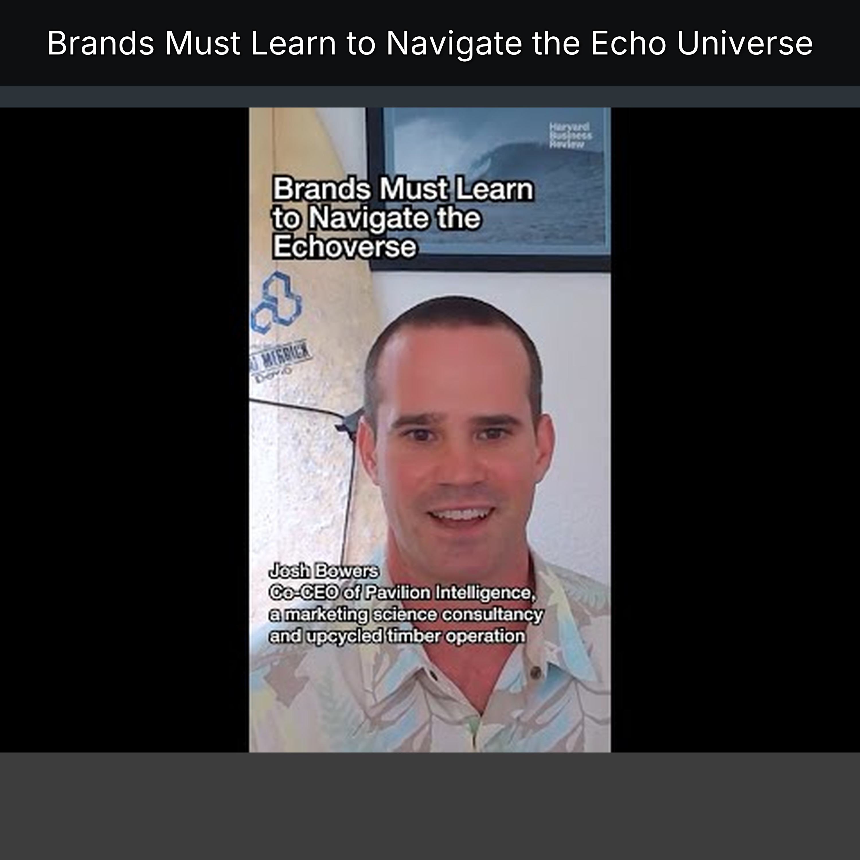 Brands Must Learn to Navigate the Echo Universe episode artwork