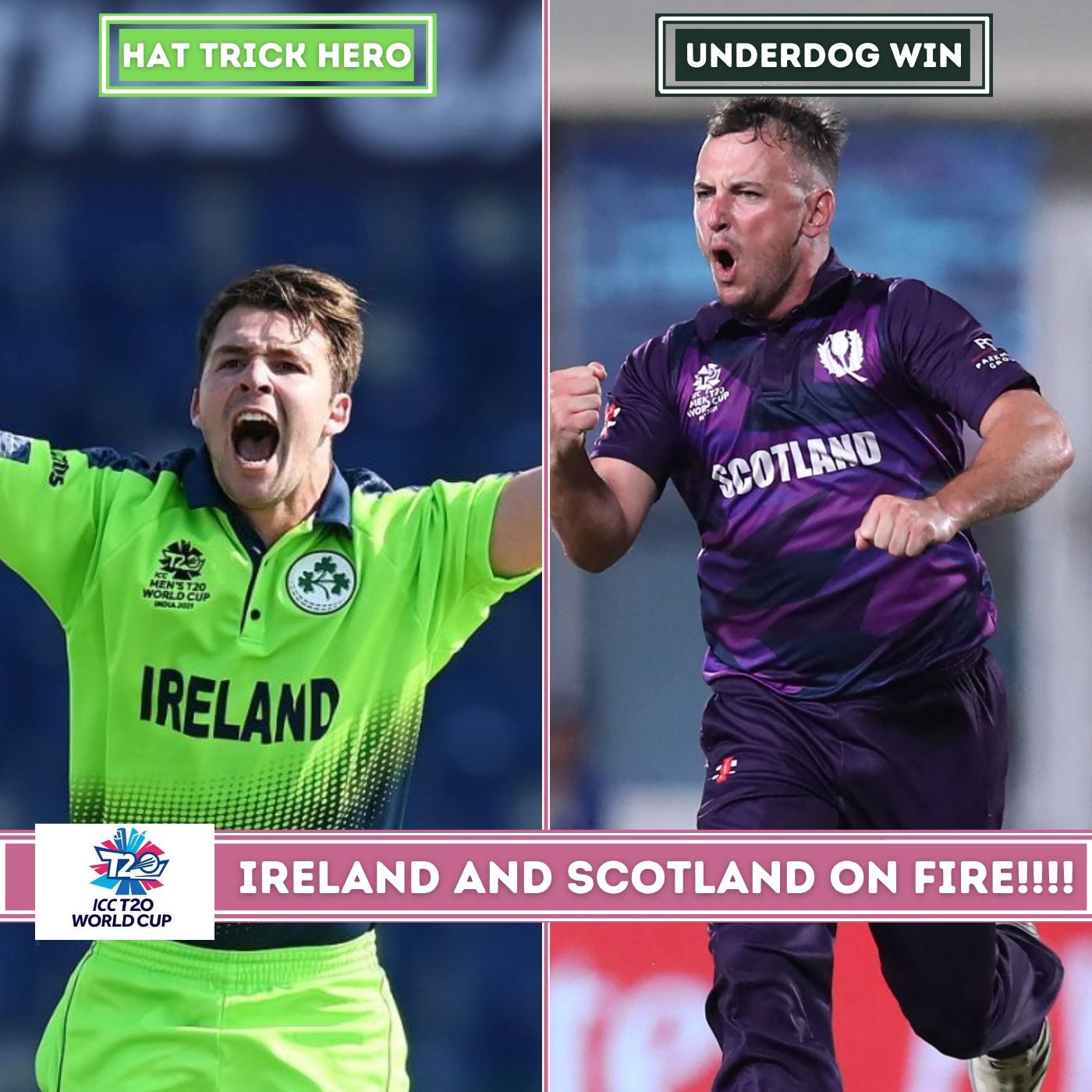 Curtis Camper 4 in 4 as Ireland beat Netherlands | Scotland shock Bangladesh | T20 Cricket World Cup 2021 Review episode artwork
