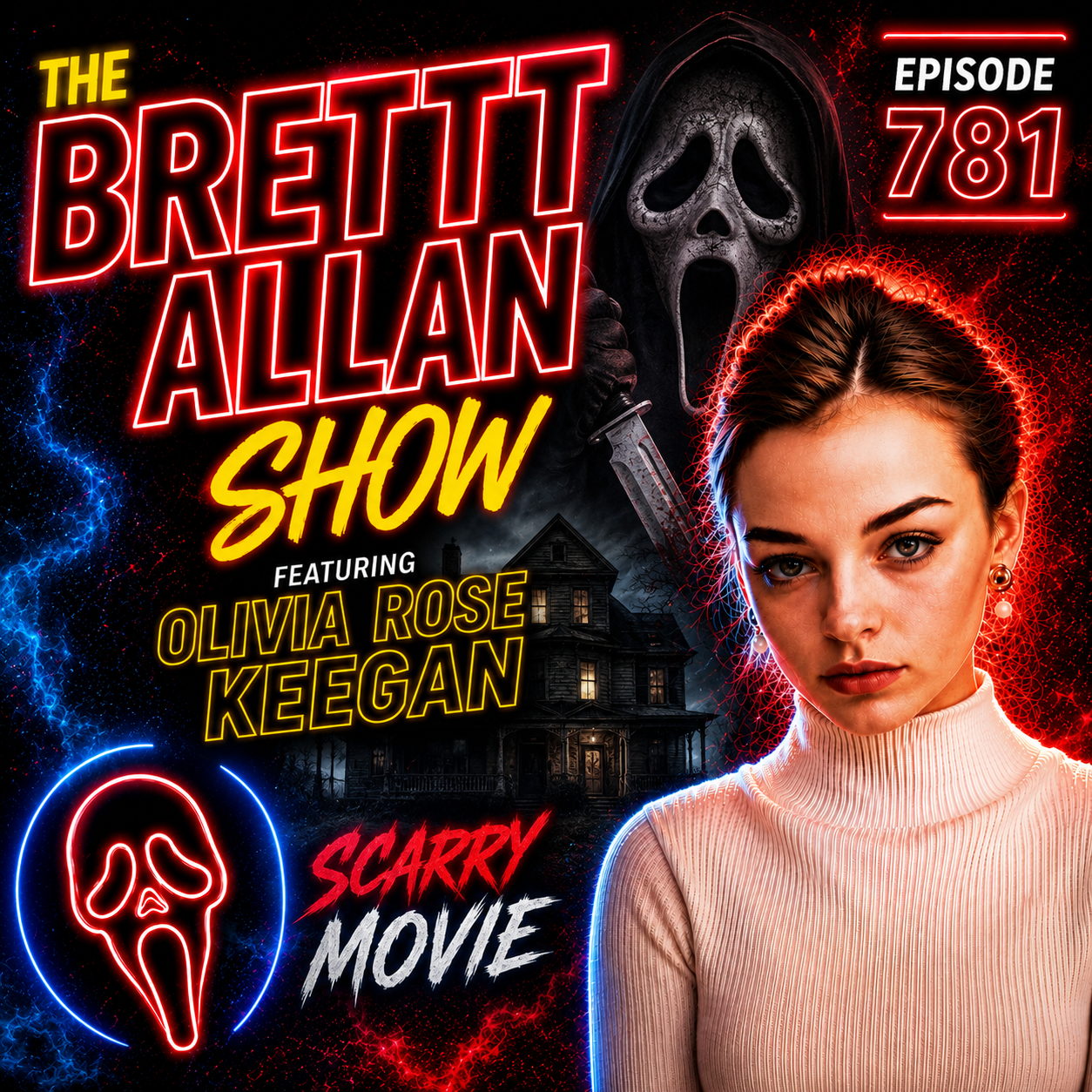 Oliva Rose Keegan Talks Scary Movie, Musicals and More | The Brett Allan Show