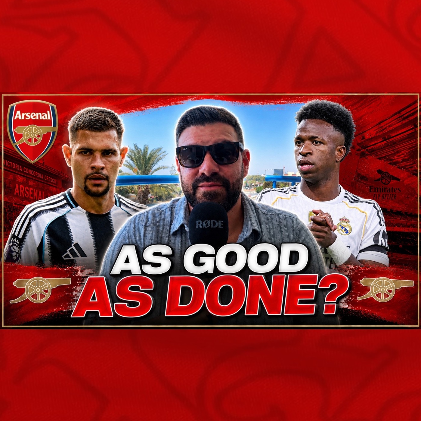 Bruno Guimaraes to Arsenal as good as done? Chatting to Tzolis & Vinicius Junior hope