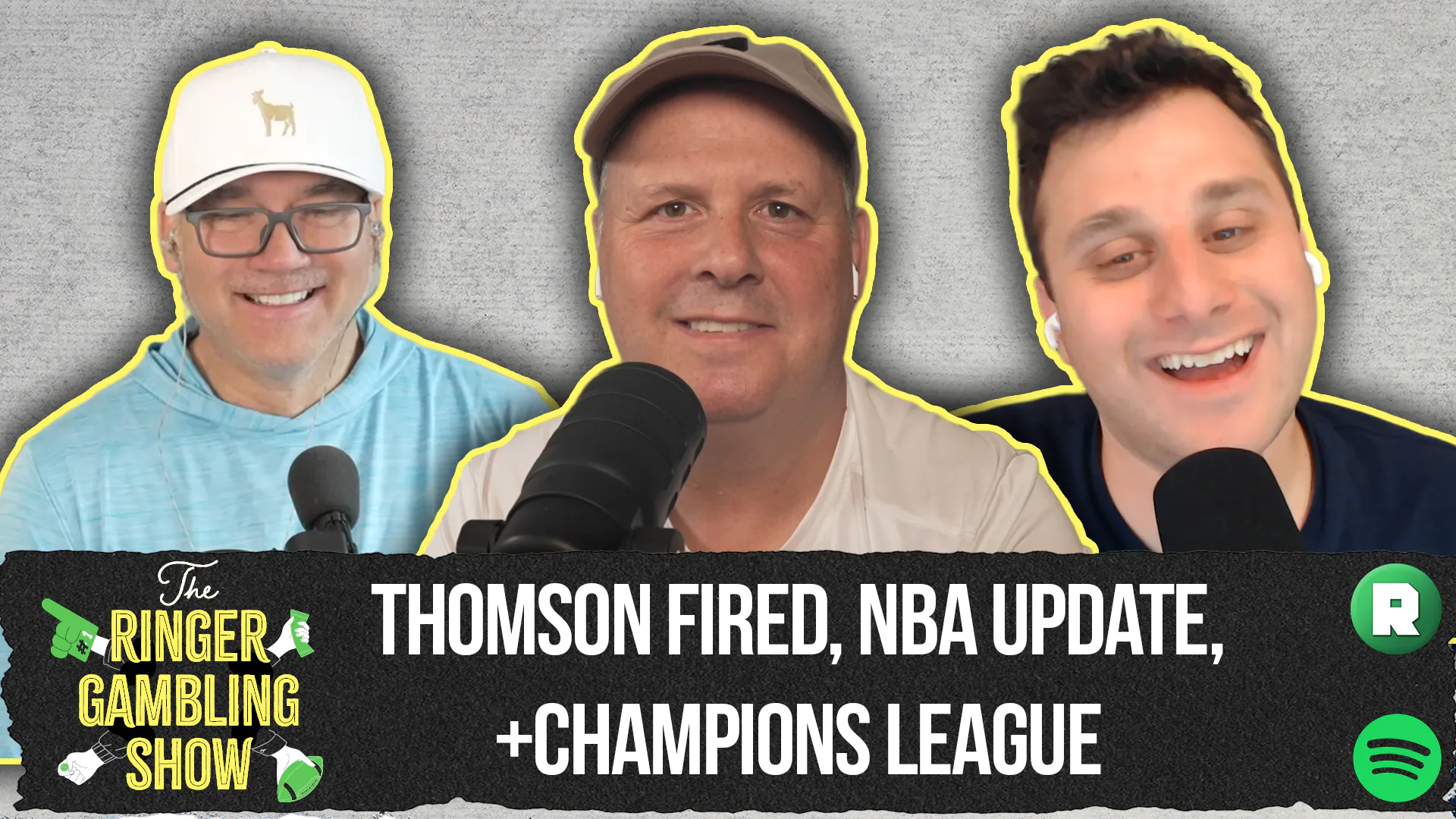 Phillies Fire Thomson, NBA Update, and Champions League | The Ringer Gambling Show episode artwork