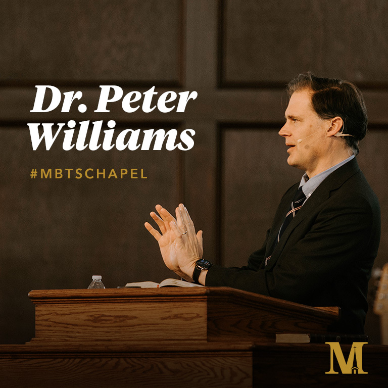 Chapel with Dr Peter Williams - March 5, 2025