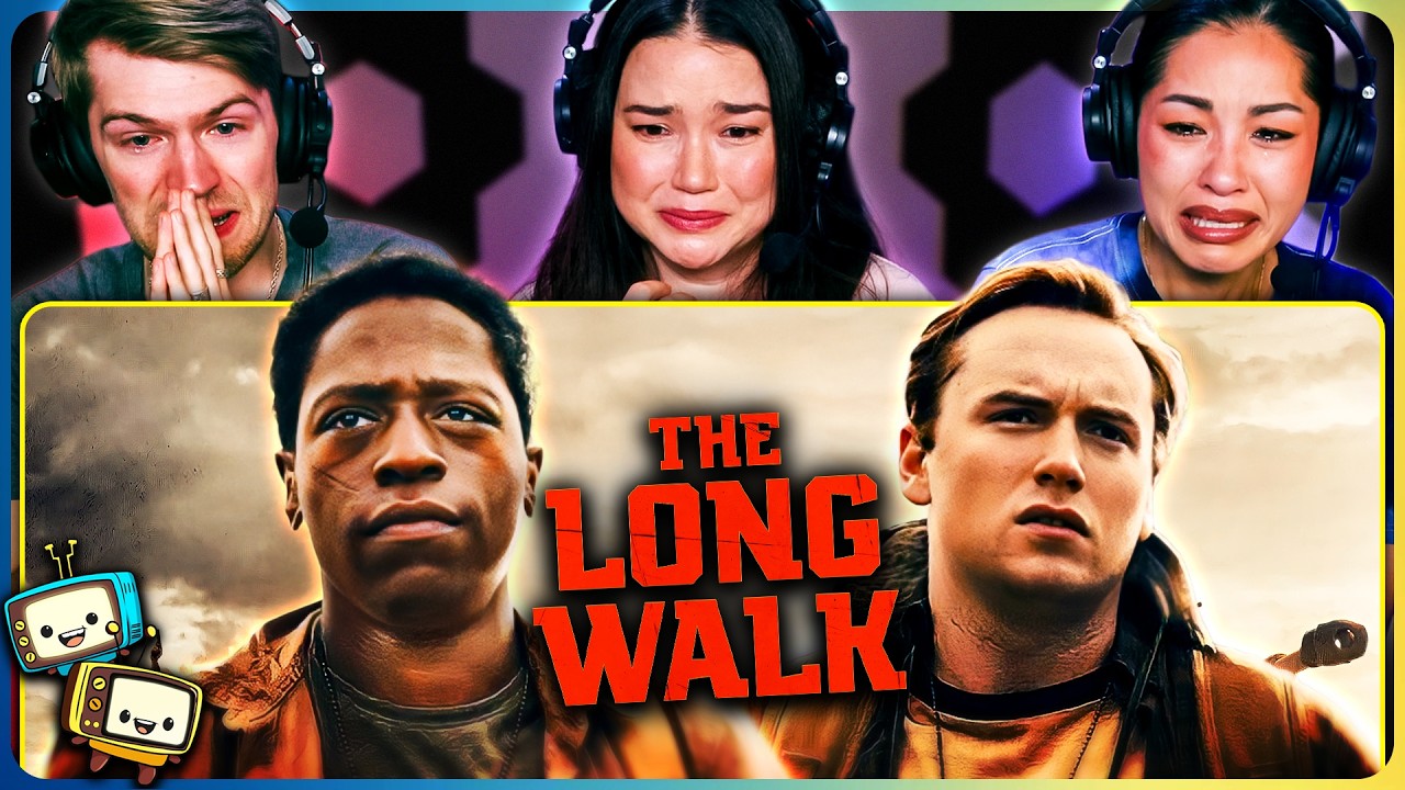 THE LONG WALK (2025) Movie Reaction! | First Time Watch! | Mark Hamill | Francis Lawrence episode artwork