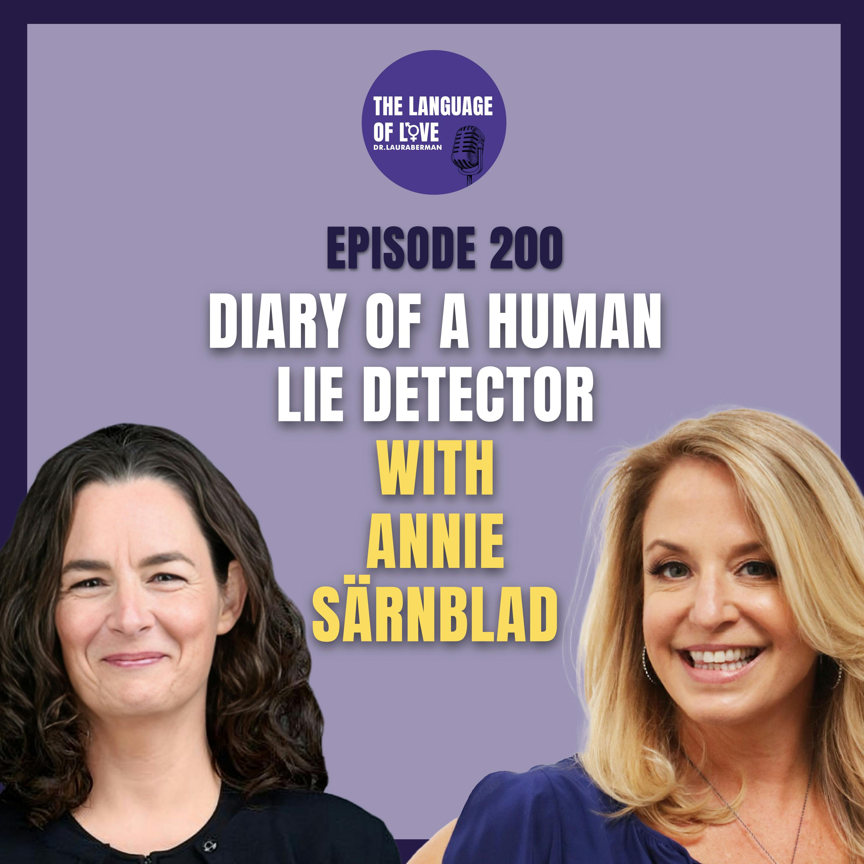 Diary of a Human Lie Detector with Annie Särnblad