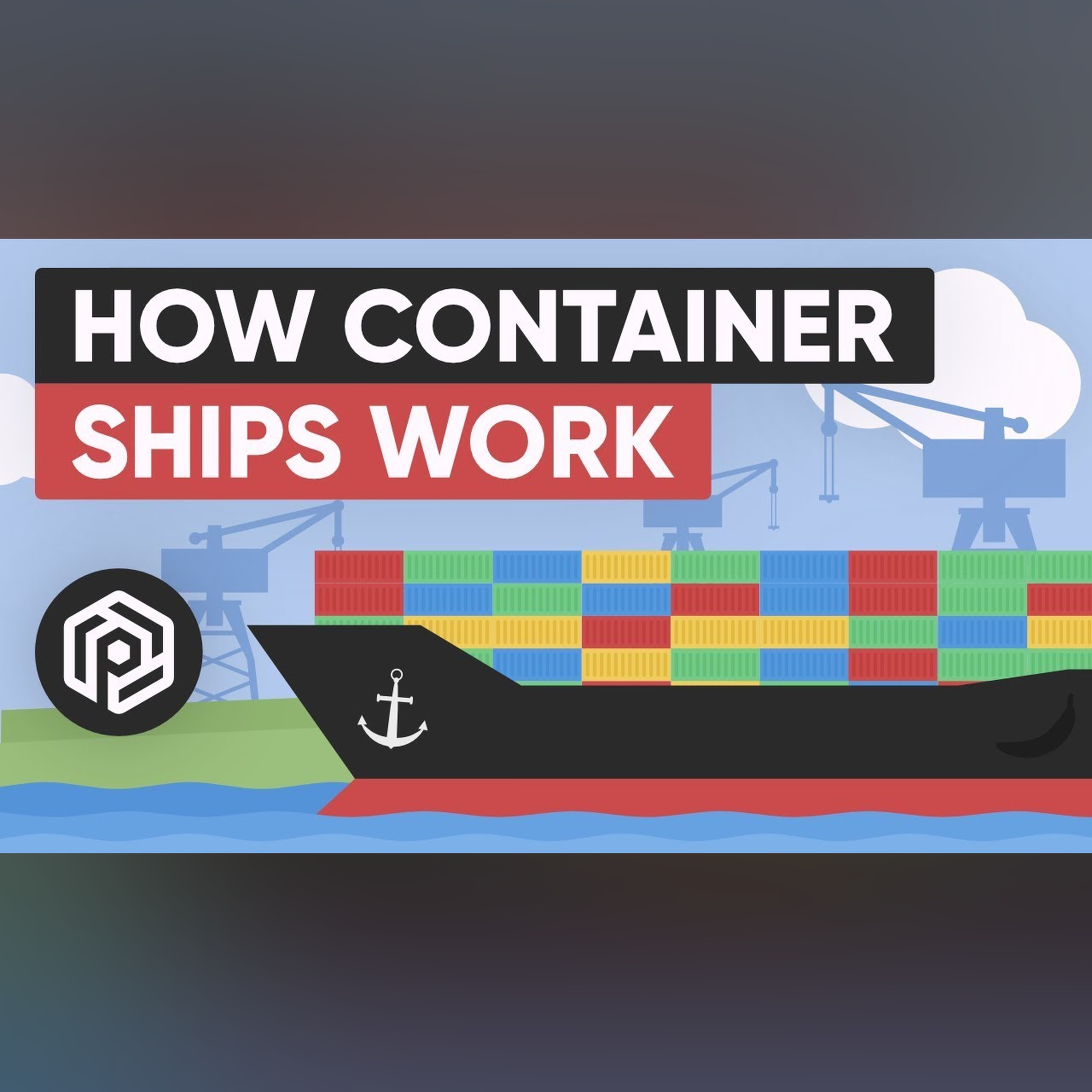 How Container Ships Work episode artwork