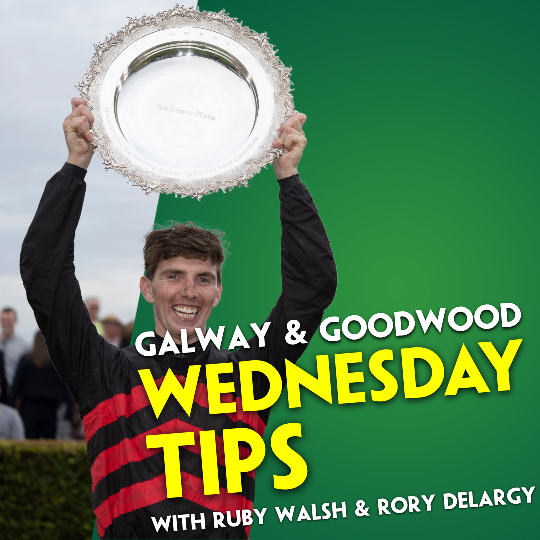 WEDNESDAY TIPPING | Ruby Walsh | Rory Delargy | Galway Plate | Sussex Stakes | Bow Echo v Gstaad
