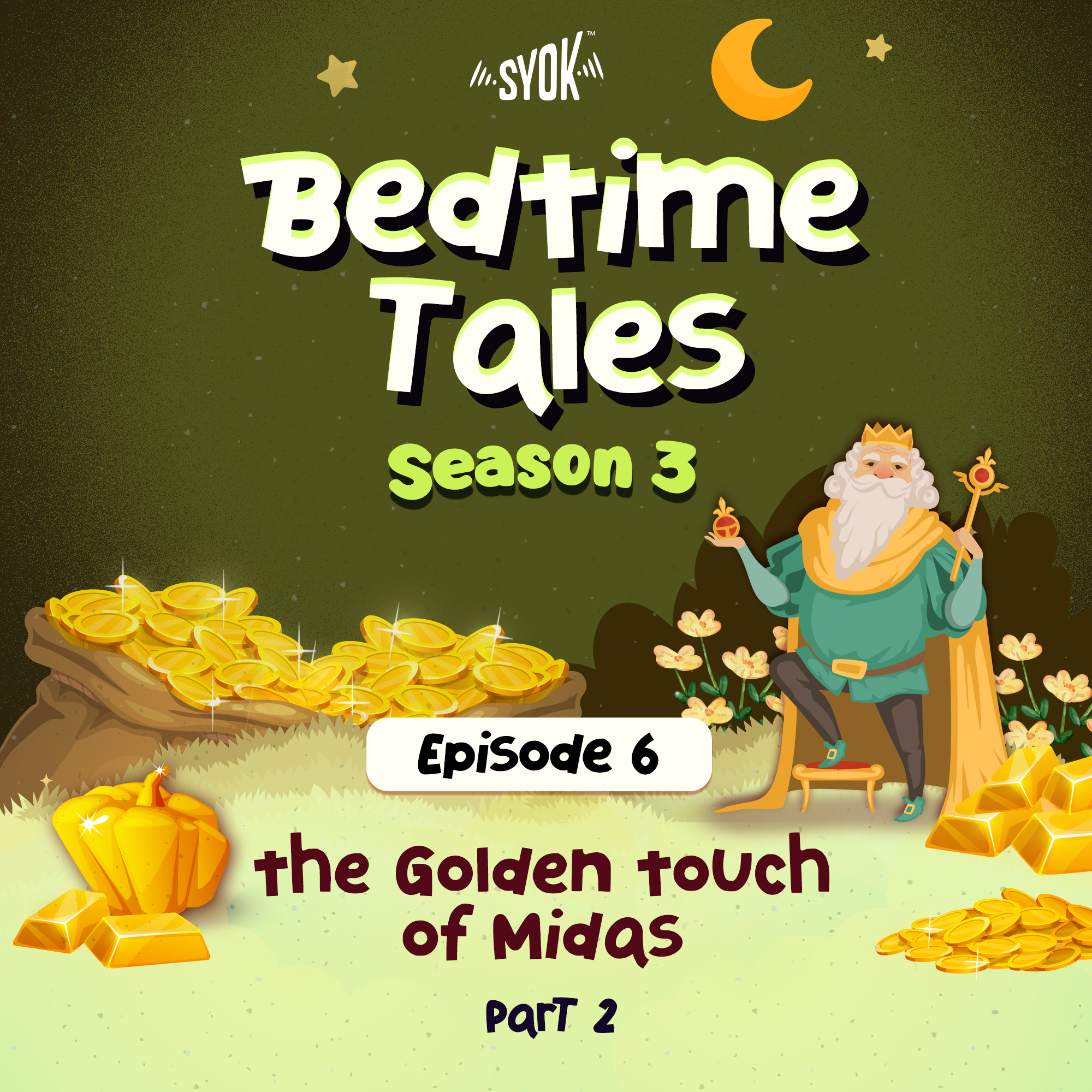 The Golden Touch of Midas Part 2 | Bedtime Tales S3E6 episode artwork