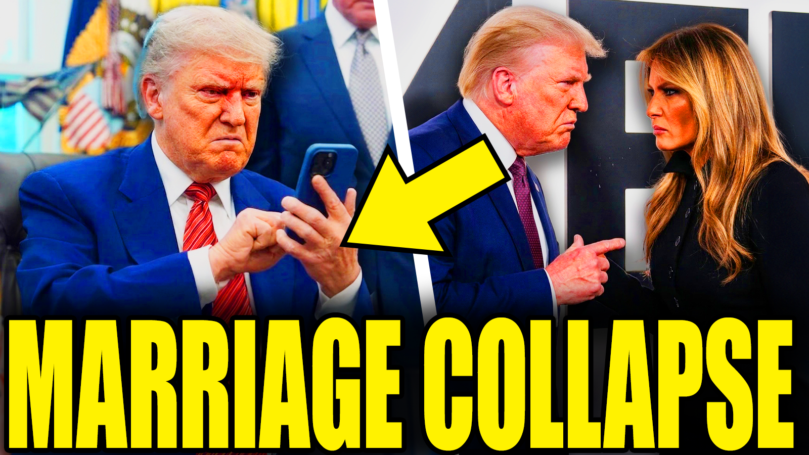 Trump’s Flirting Texts Leak As Marriage Falls Apart episode artwork