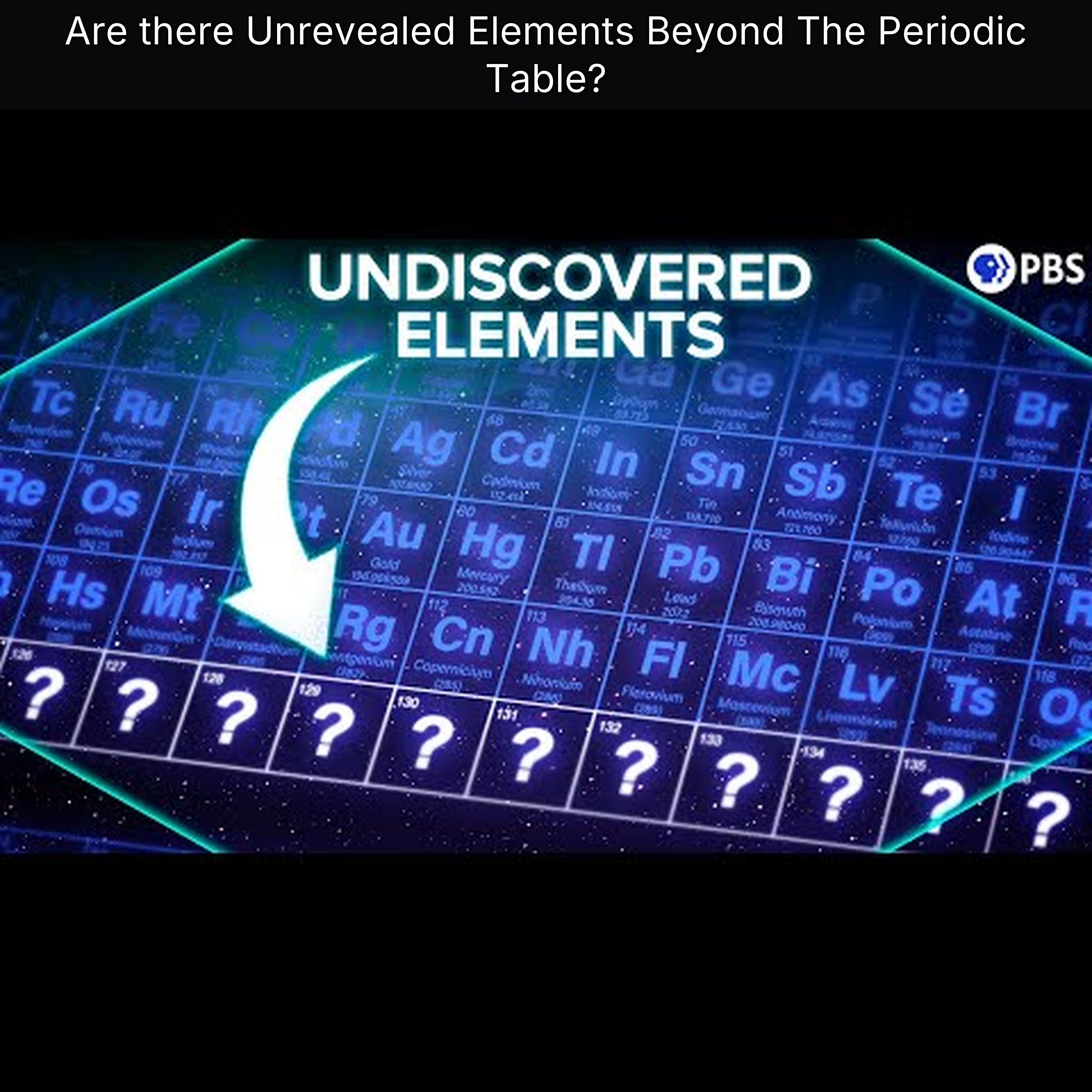 Are there Unrevealed Elements Beyond The Periodic Table?