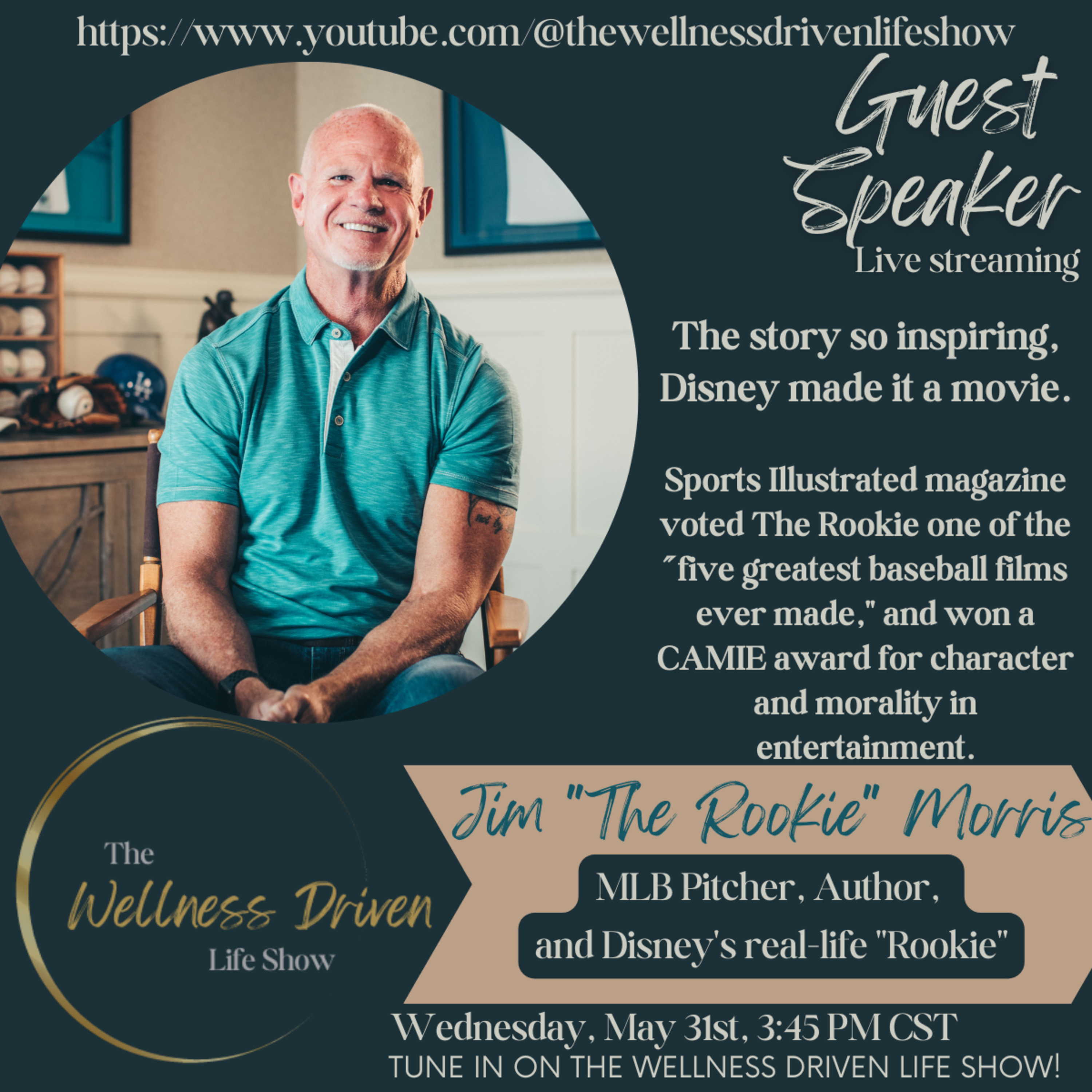 🎙️From HS Coach to MLB Pitcher: An Interview with Jim "The Rookie" Morris on Dream Makers 📖 episode artwork