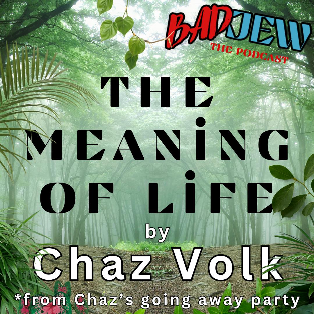 THE MEANING OF LIFE (Chaz Volk's Going Away Speech) THE MEANING OF LIFE (Chaz Volk's Going Away Speech)